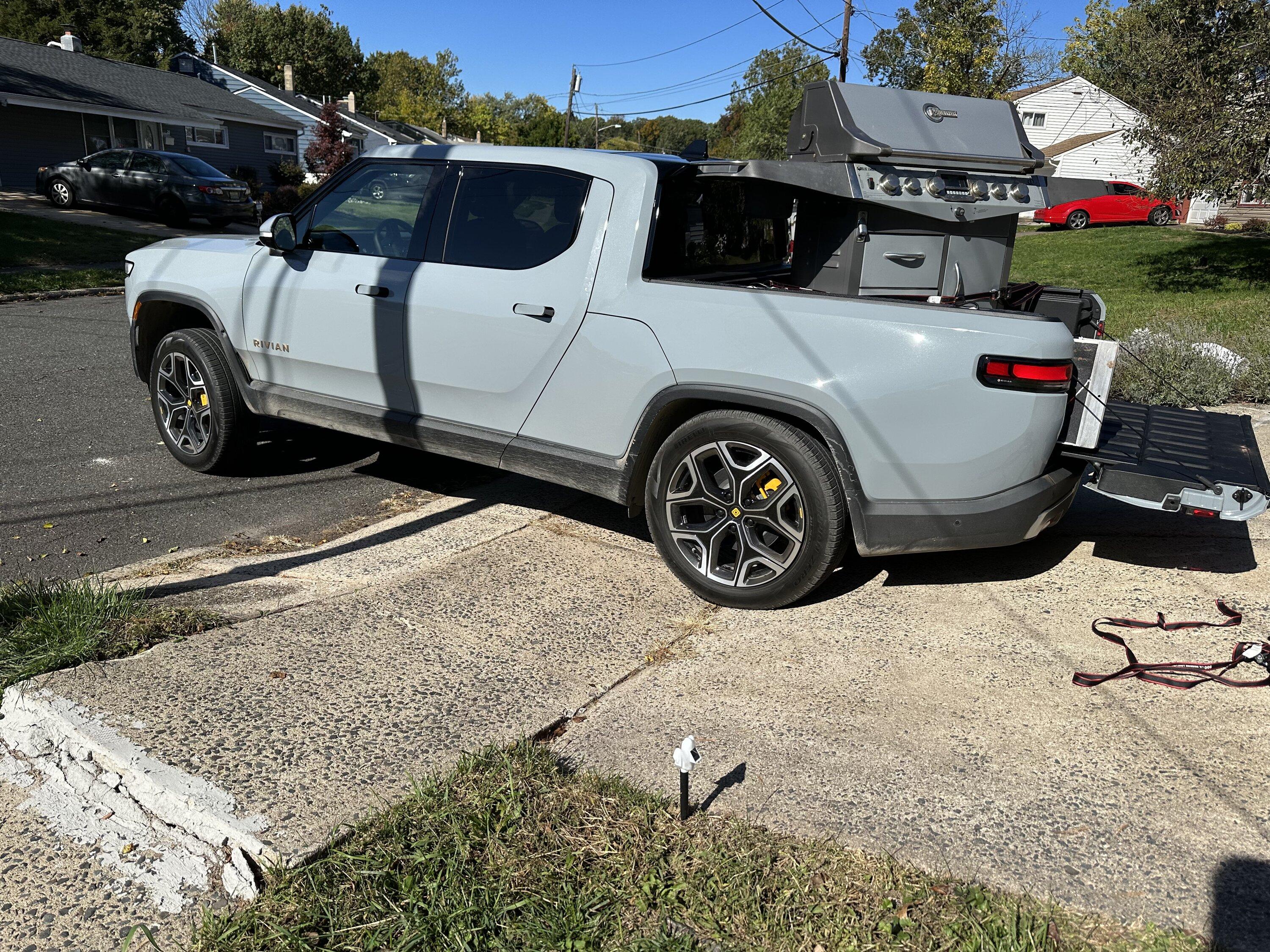 Rivian R1T R1S What do you use your R1T bed for?  (Picture Edition) IMG_2806