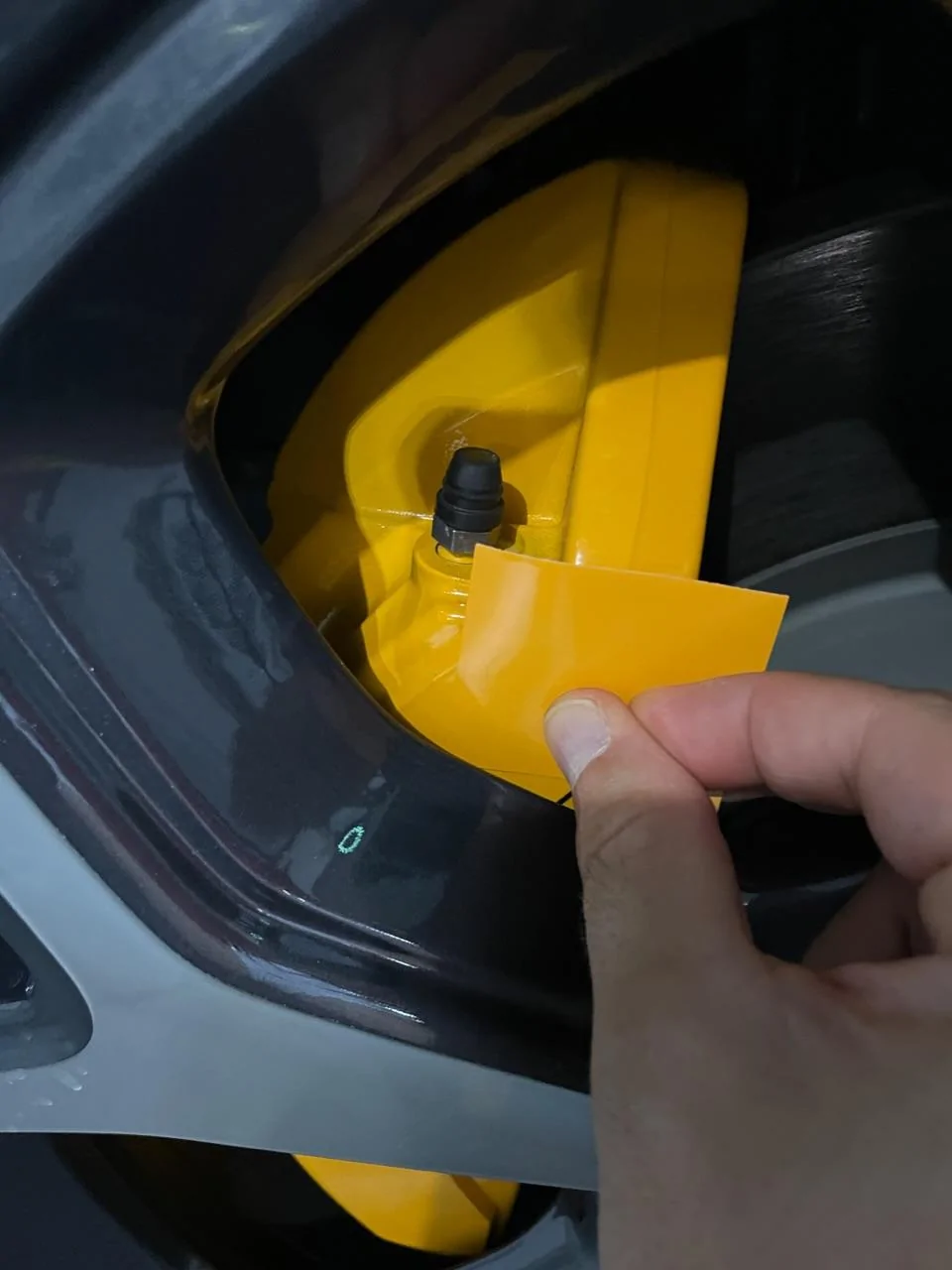 Rivian R1T R1S All Weather Floor Mat Modification - DIY Yellow Rivian Logos 8F6B289A-1959-4EA4-A3E3-4D04A6E81529