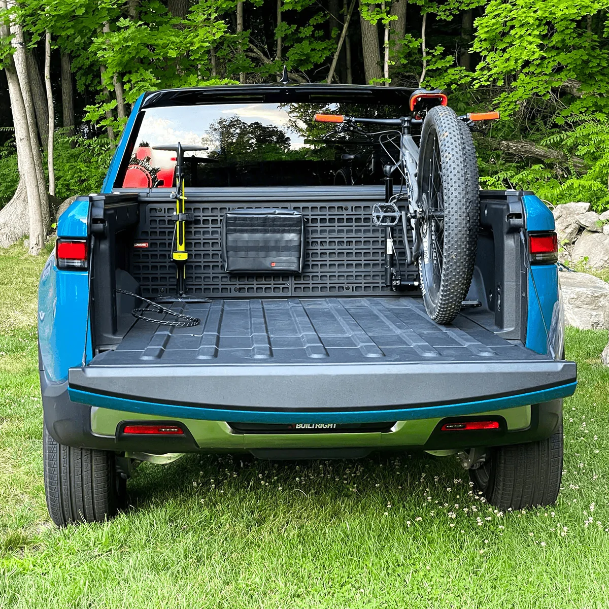 Rivian R1T R1S Rivian R1T Cab Wall MOLLE Panel Install Guide // BuiltRight Industries 1666200420030