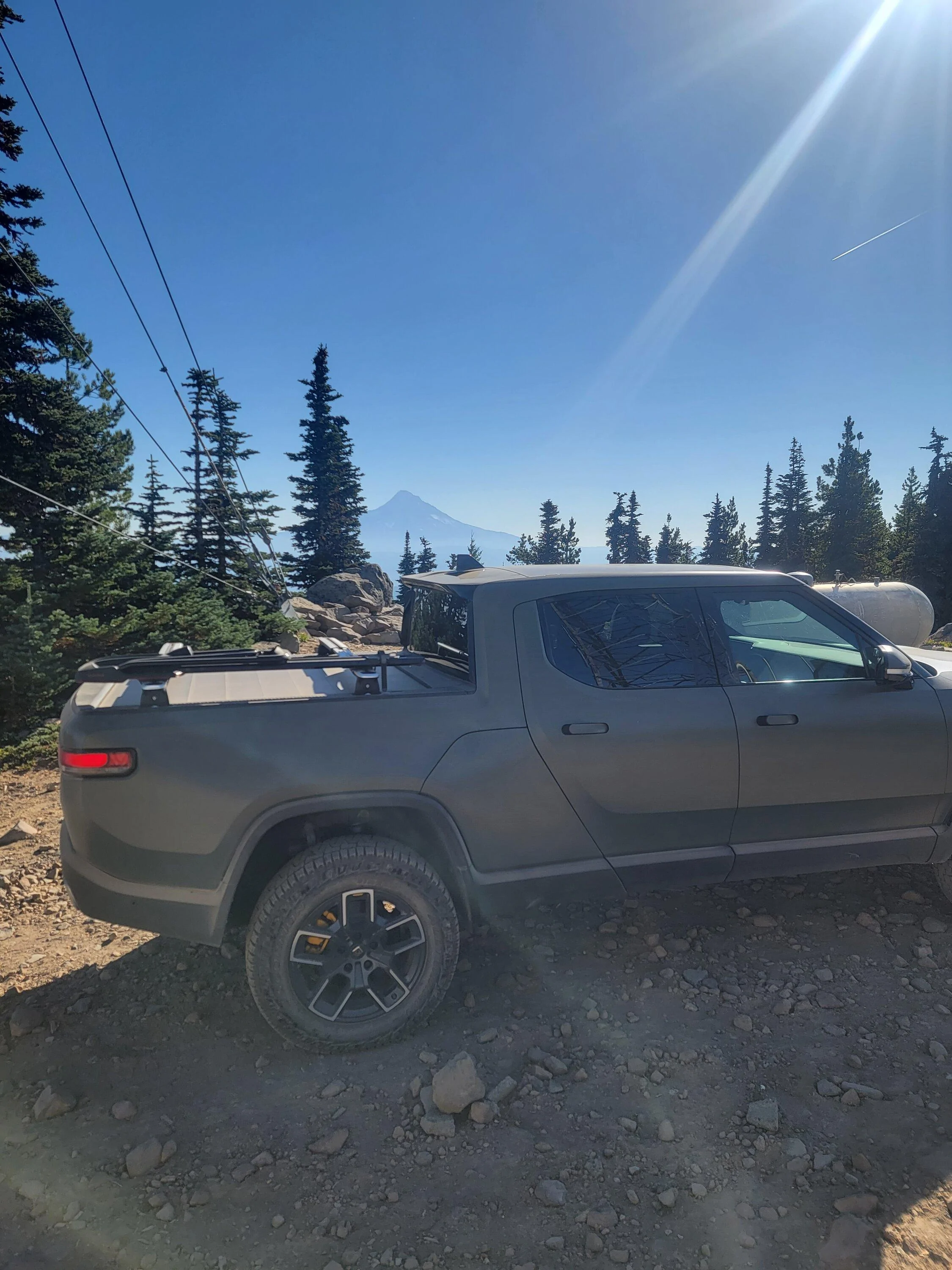 Rivian R1T R1S Update Regarding This Sunday's Mt. Hood Trip, (incl. Schedule of important times) 20221018_142648