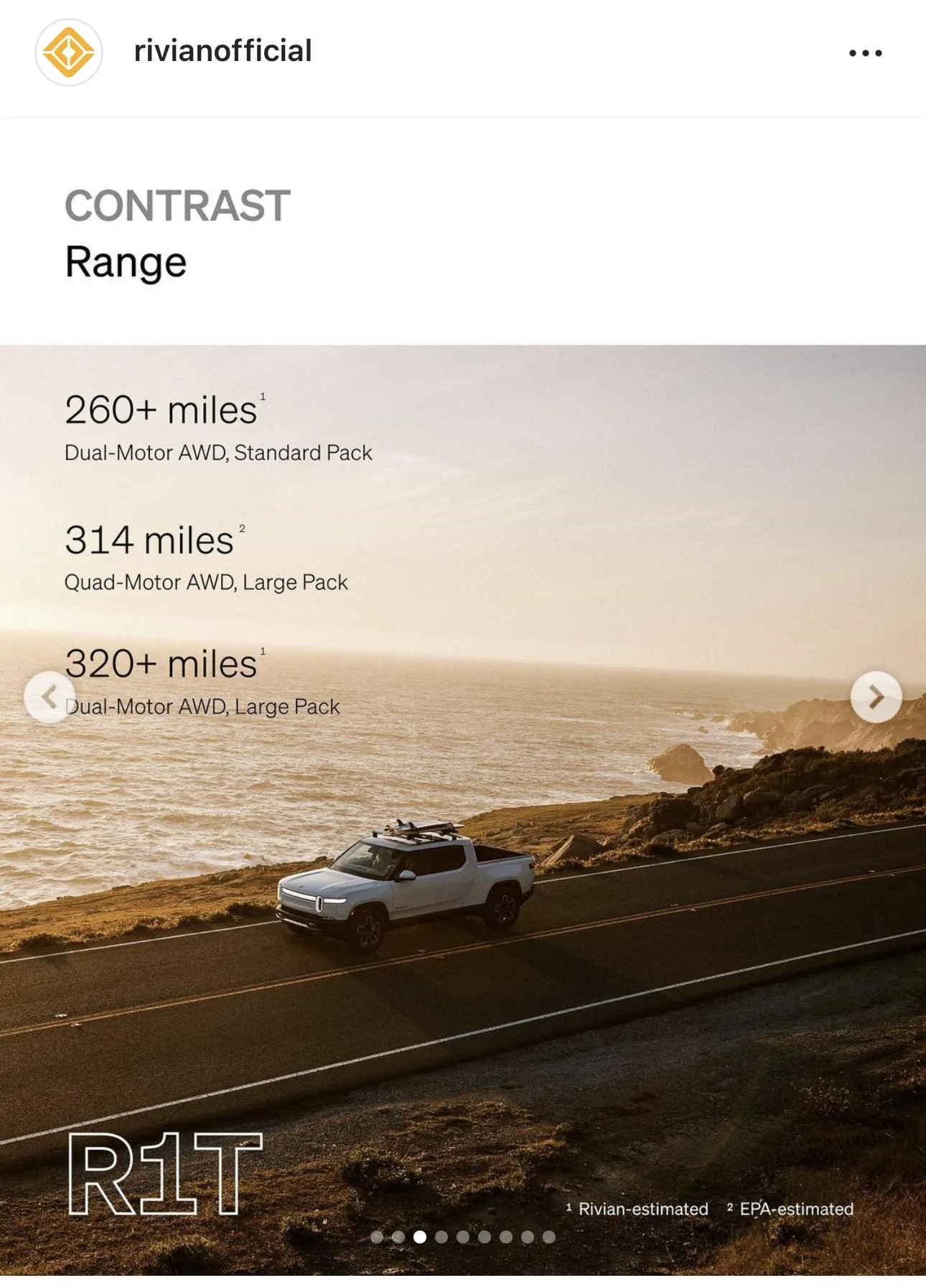 Rivian R1T R1S Rivian drops Max Pack from latest post? ? 560BE1B0-C2AA-4406-856F-A9675CBDC2AA