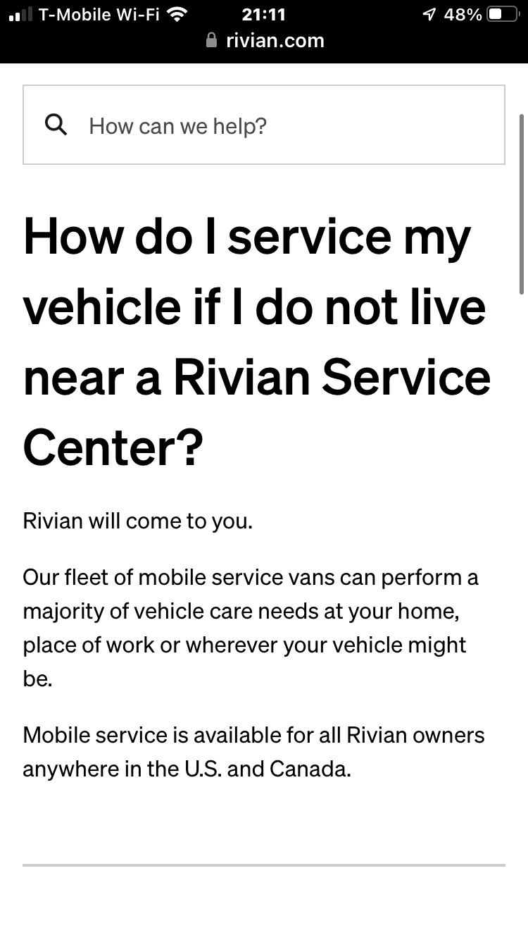 Rivian R1T R1S Clarified: Rivian Service and Towing Policy Changes (10/07/2022) 1666314769231