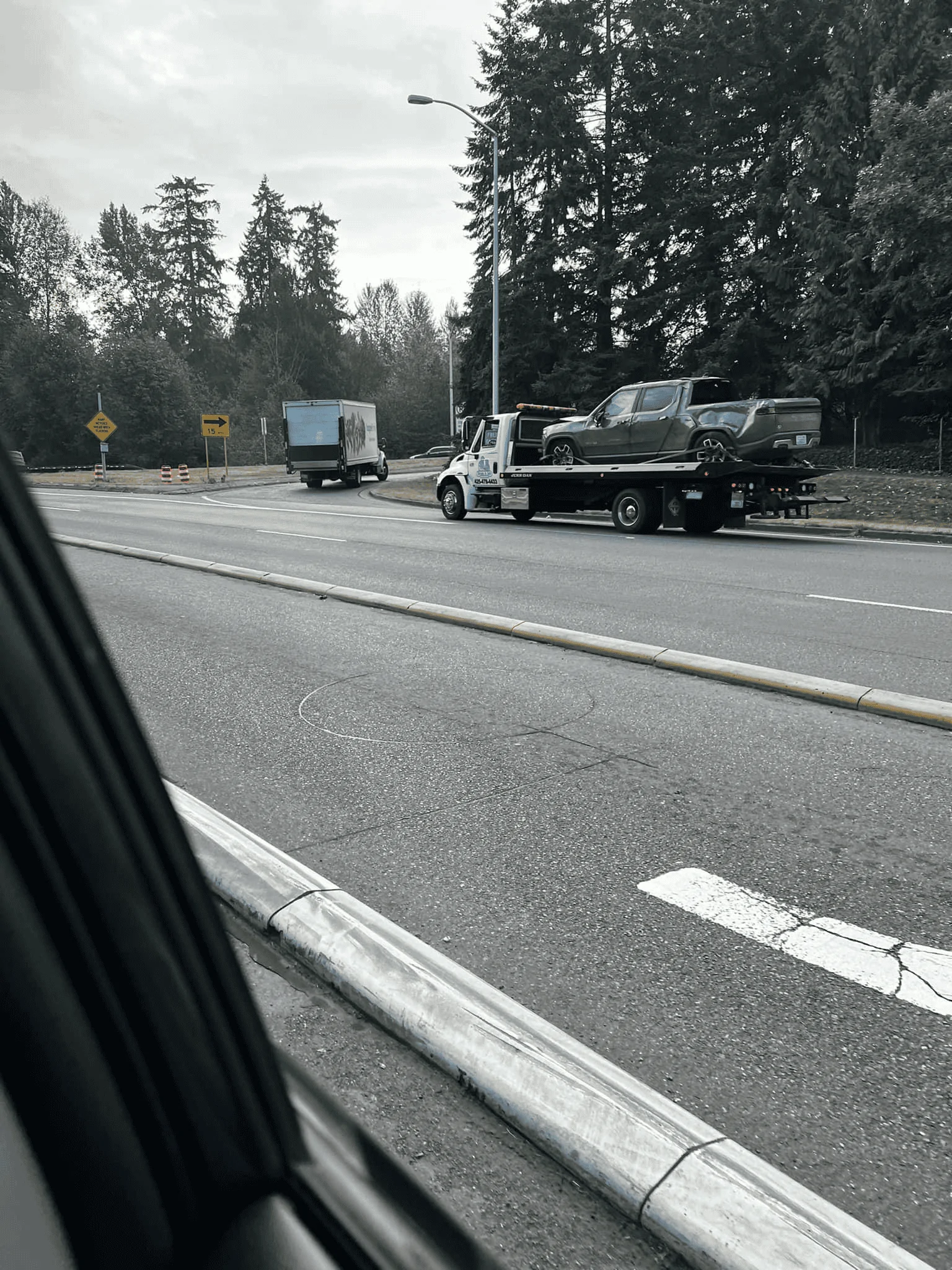 Rivian R1T R1S Rivians Arrive at IIHS For Crash Testing. R1T Side Crash Test Begins Next Week 41A95281-F4B1-452E-8227-9B560C6CC1D9