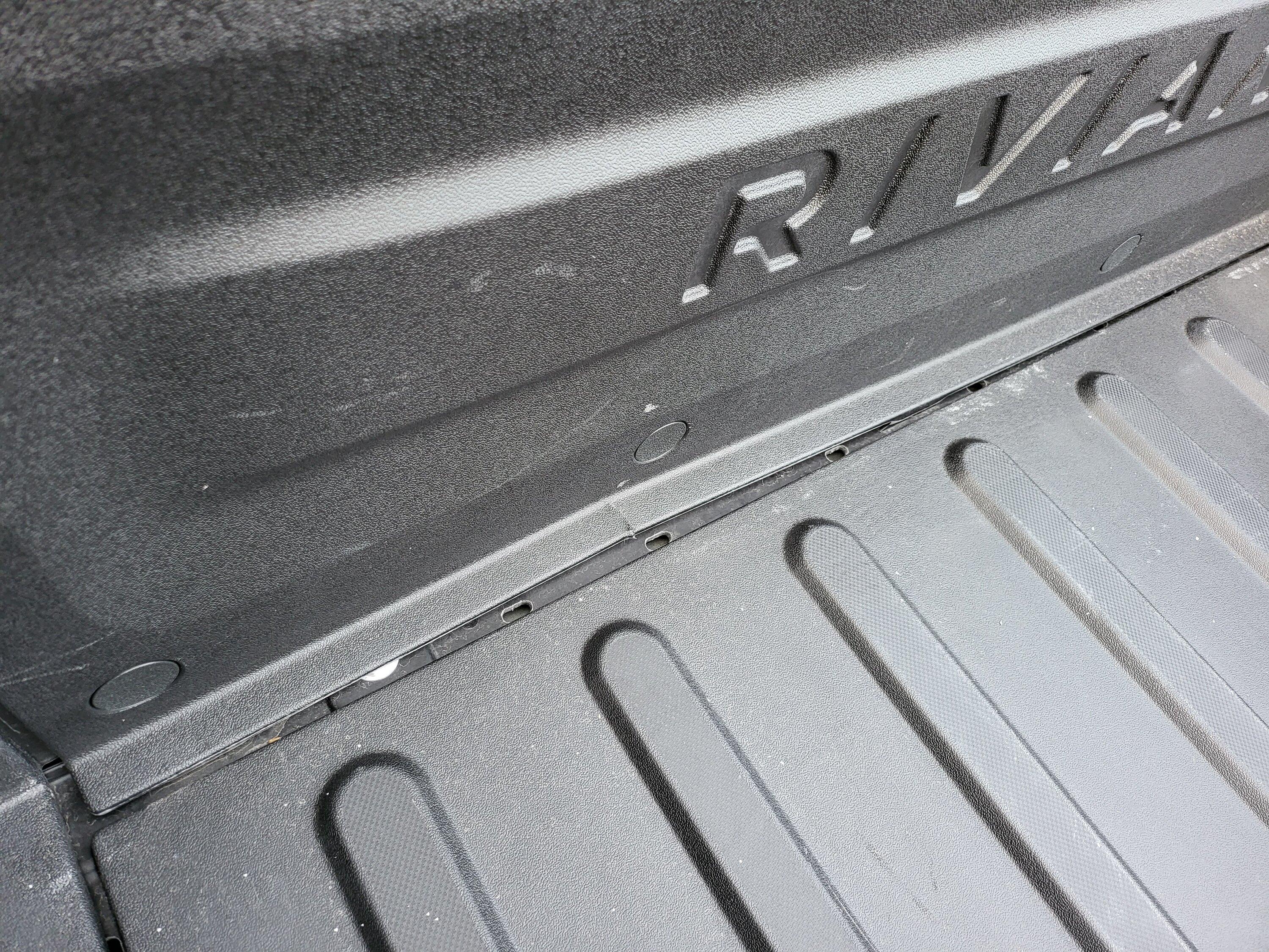Rivian R1T R1S Damage in truck bed from my tool box 20221025_173816