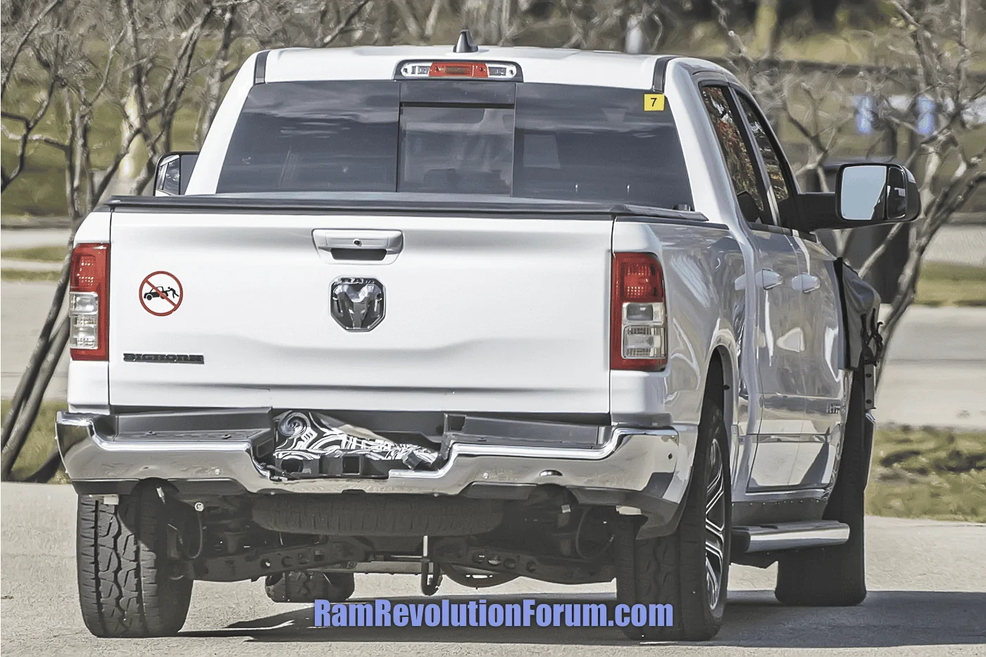Rivian R1T R1S Ram 1500 Revolution EV Pickup - First Mule / Prototype Spotted 1666800728406