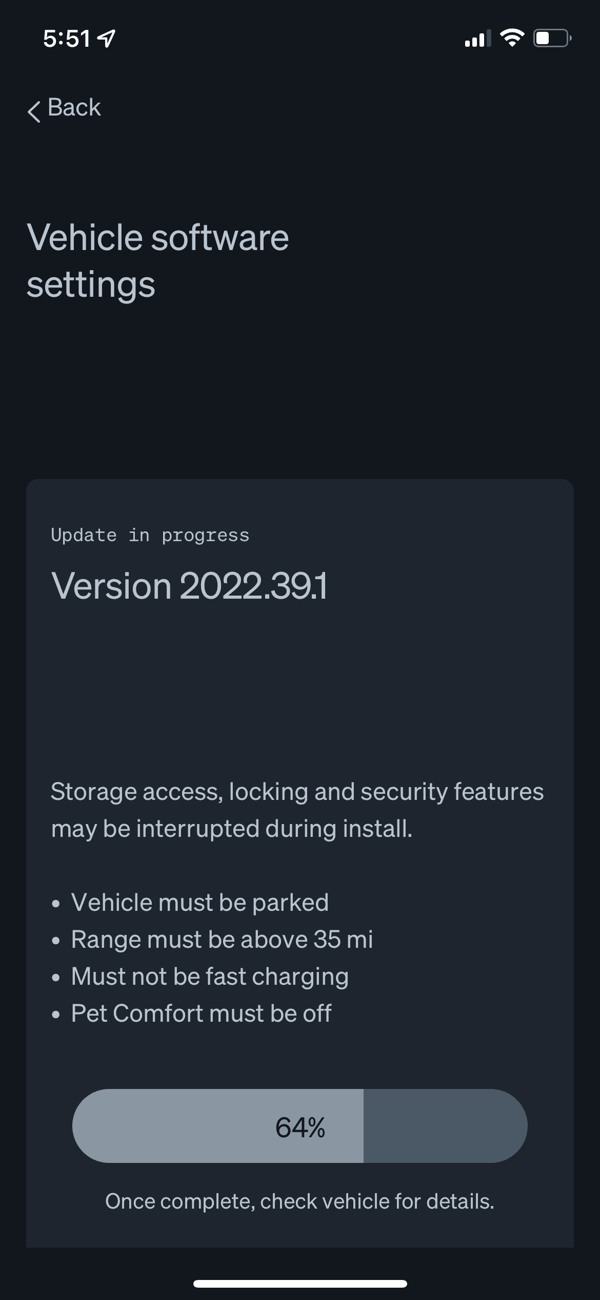 Rivian R1T R1S Kneel Mode coming in next OTA software update 2022.39.0 IMG_0916.PNG