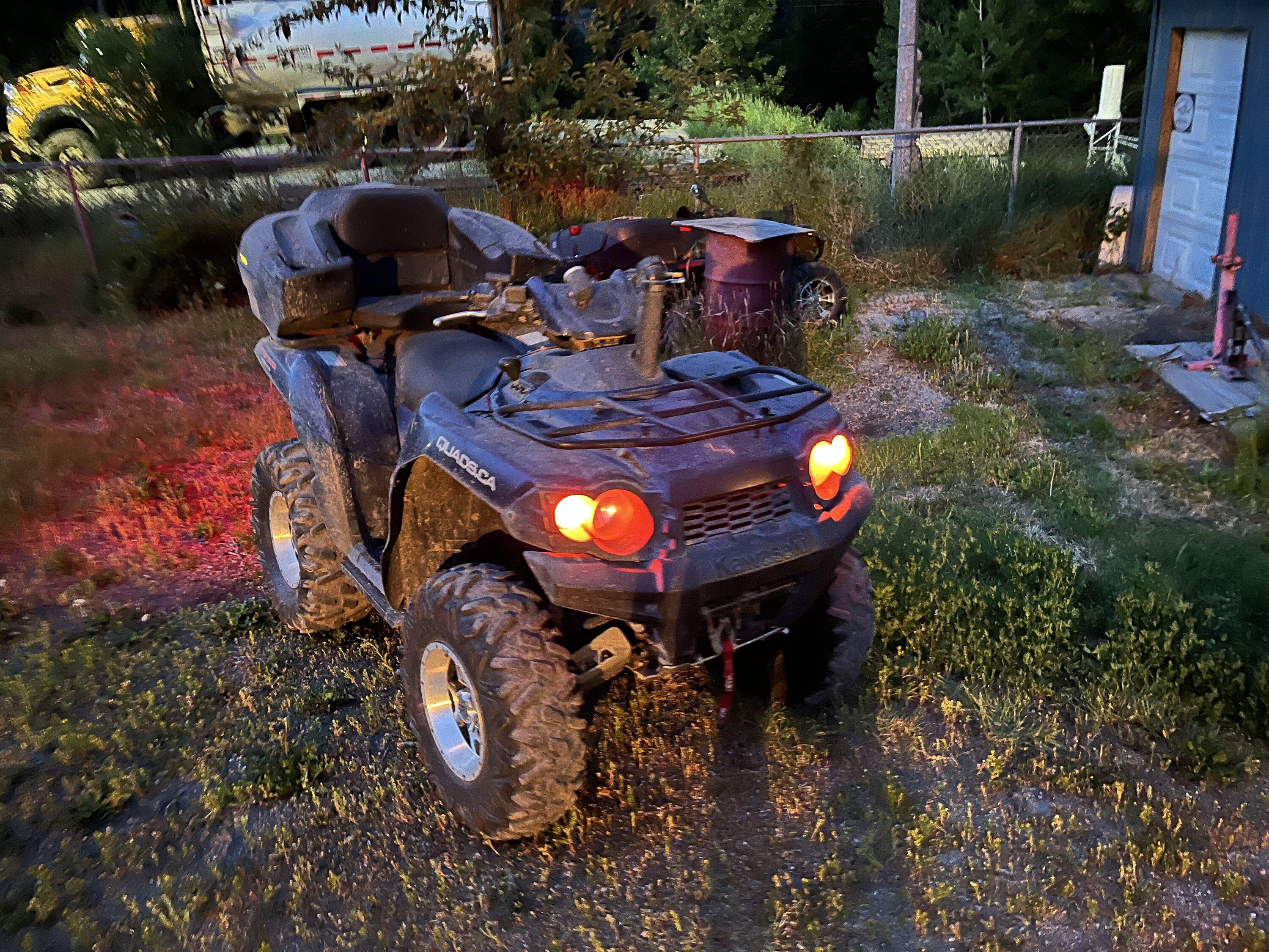 Rivian R1T R1S Polaris ATV fits in the R1T bed 661D8DF2-A654-43C3-A33D-803F2CD8C6E4