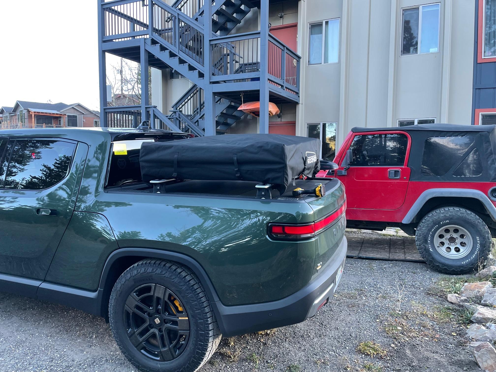 Rivian R1T R1S Non-Rivian rooftop tents IMG_3382