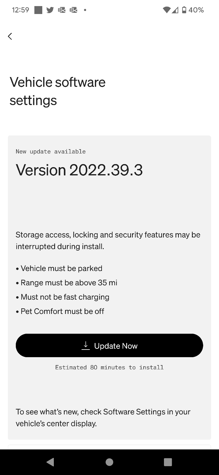 Rivian R1T R1S 39.1 OTA bugs (compressor, audio controls, etc.) 1666983423471