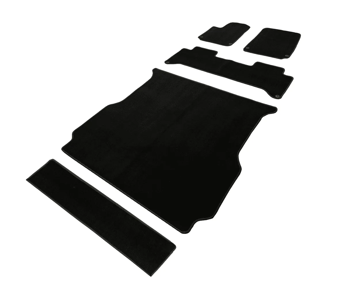 Rivian R1T R1S Introducing precision fitment / premium grade carpet floor / gear tunnel / bed mats RivFull
