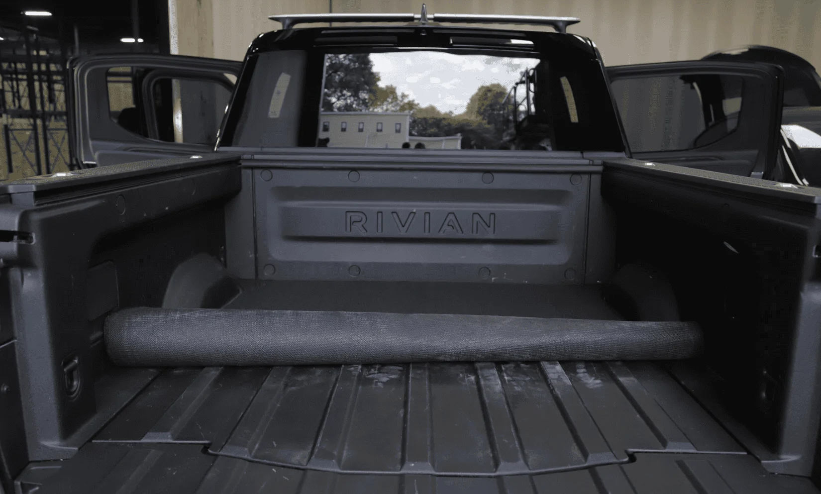 Rivian R1T R1S Introducing precision fitment / premium grade carpet floor / gear tunnel / bed mats Screen Shot 2022-10-28 at 3.32.43 PM