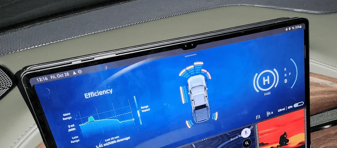 Rivian R1T R1S Android Auto Hack 1666987730441
