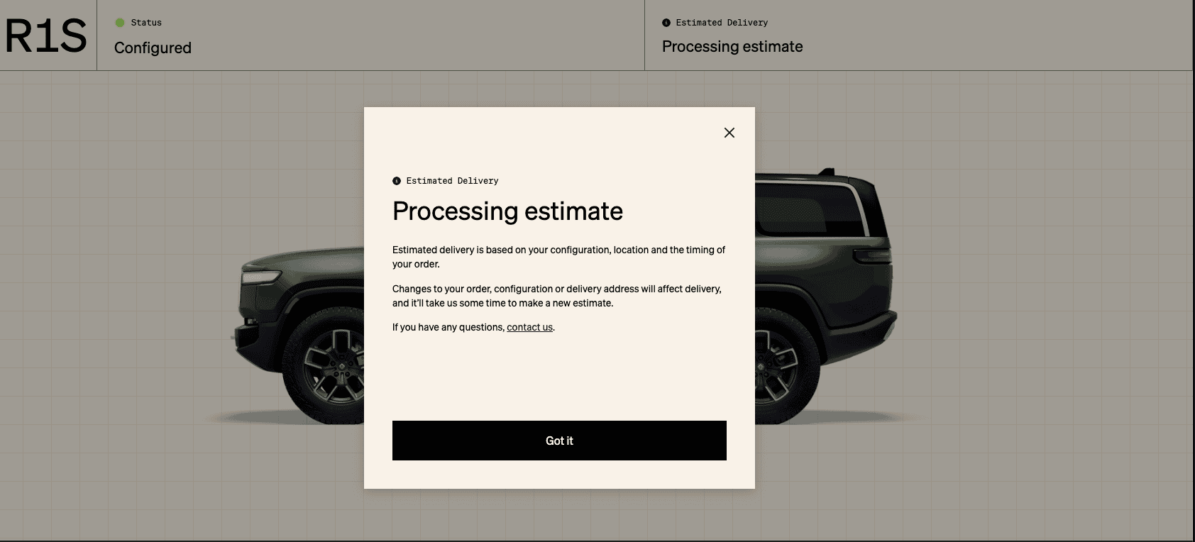 Rivian R1T R1S ? Estimated Delivery Date Window is LIVE! What’s Yours?! ? Screen Shot 2022-10-28 at 14.32.09