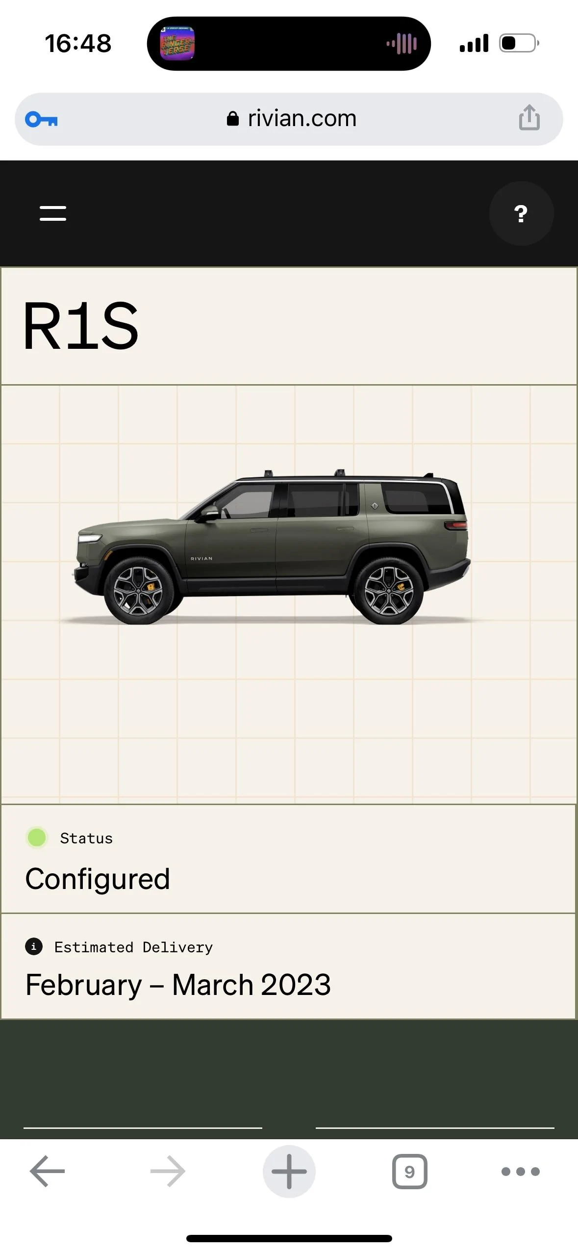 Rivian R1T R1S ? Estimated Delivery Date Window is LIVE! What’s Yours?! ? 480E42D8-65C3-45D8-90AD-DB06D2B0C886
