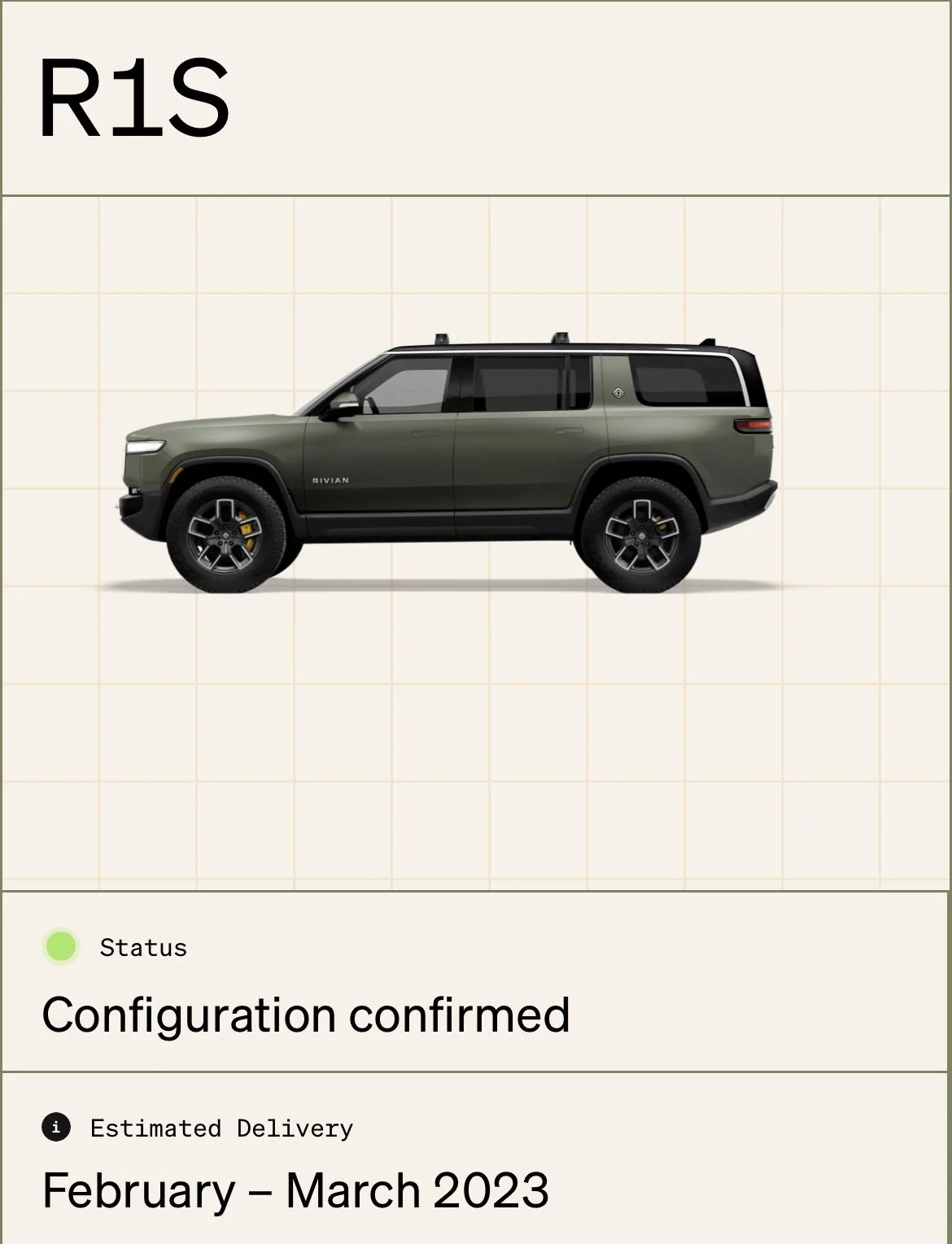 Rivian R1T R1S ? Estimated Delivery Date Window is LIVE! What’s Yours?! ? 6A7F878A-6462-49A2-9804-312E389A5946