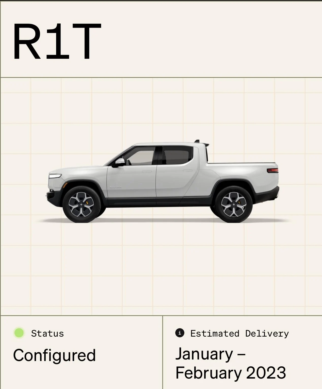Rivian R1T R1S ? Estimated Delivery Date Window is LIVE! What’s Yours?! ? F502EB72-E807-46DC-A152-90D20D15695D