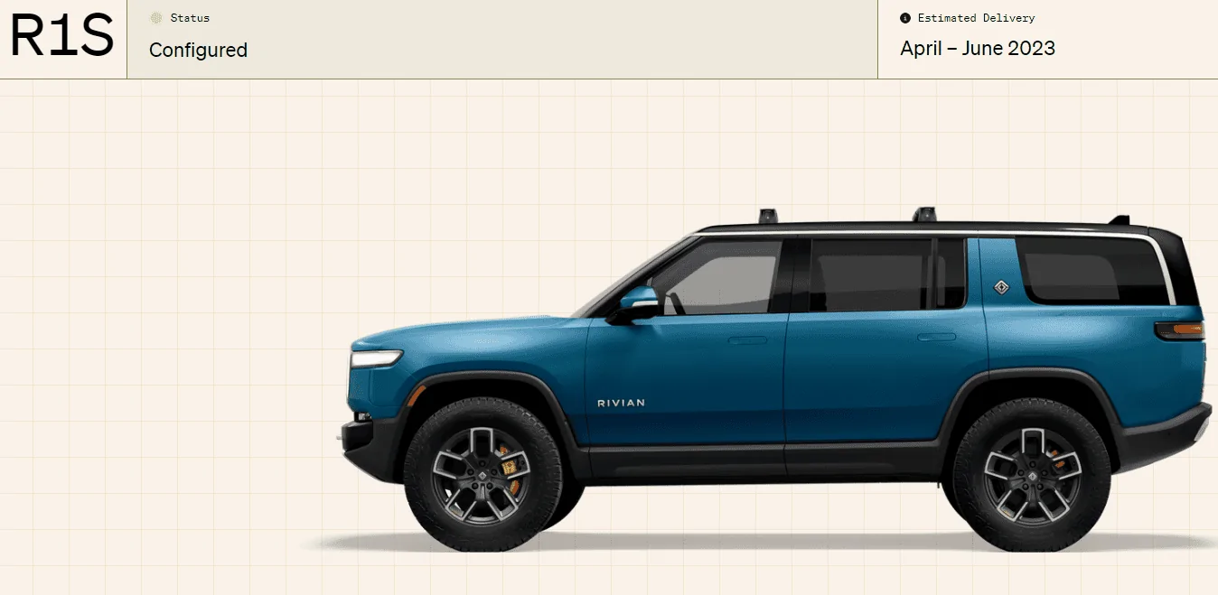 Rivian R1T R1S ? Estimated Delivery Date Window is LIVE! What’s Yours?! ? rivian eta