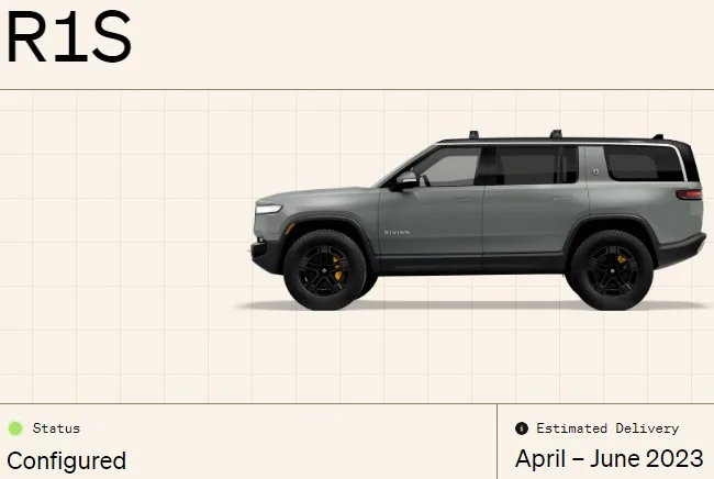 Rivian R1T R1S ? Estimated Delivery Date Window is LIVE! What’s Yours?! ? R1S-Order
