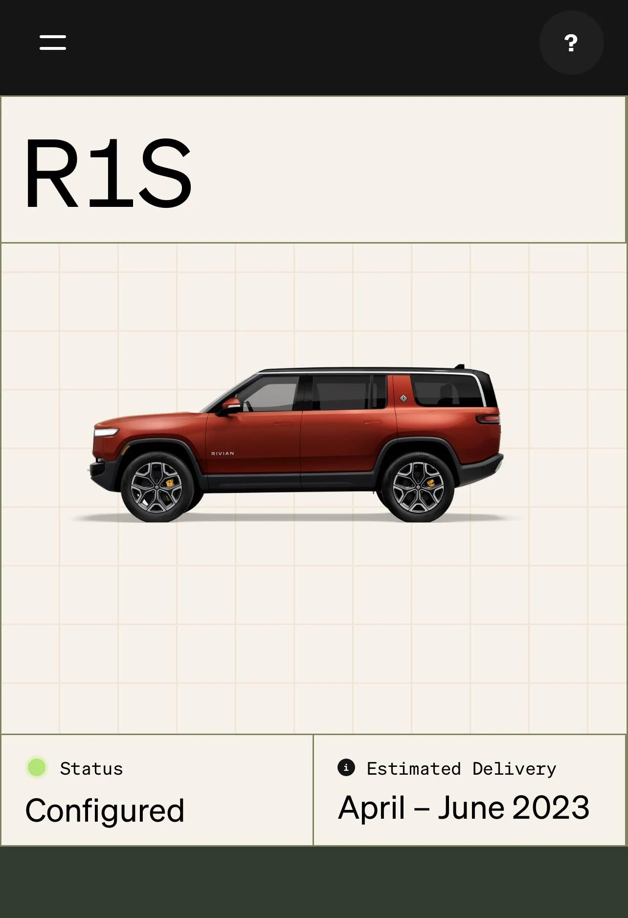 Rivian R1T R1S ? Estimated Delivery Date Window is LIVE! What’s Yours?! ? FC795D64-0464-48A6-ADB5-94C19808845C