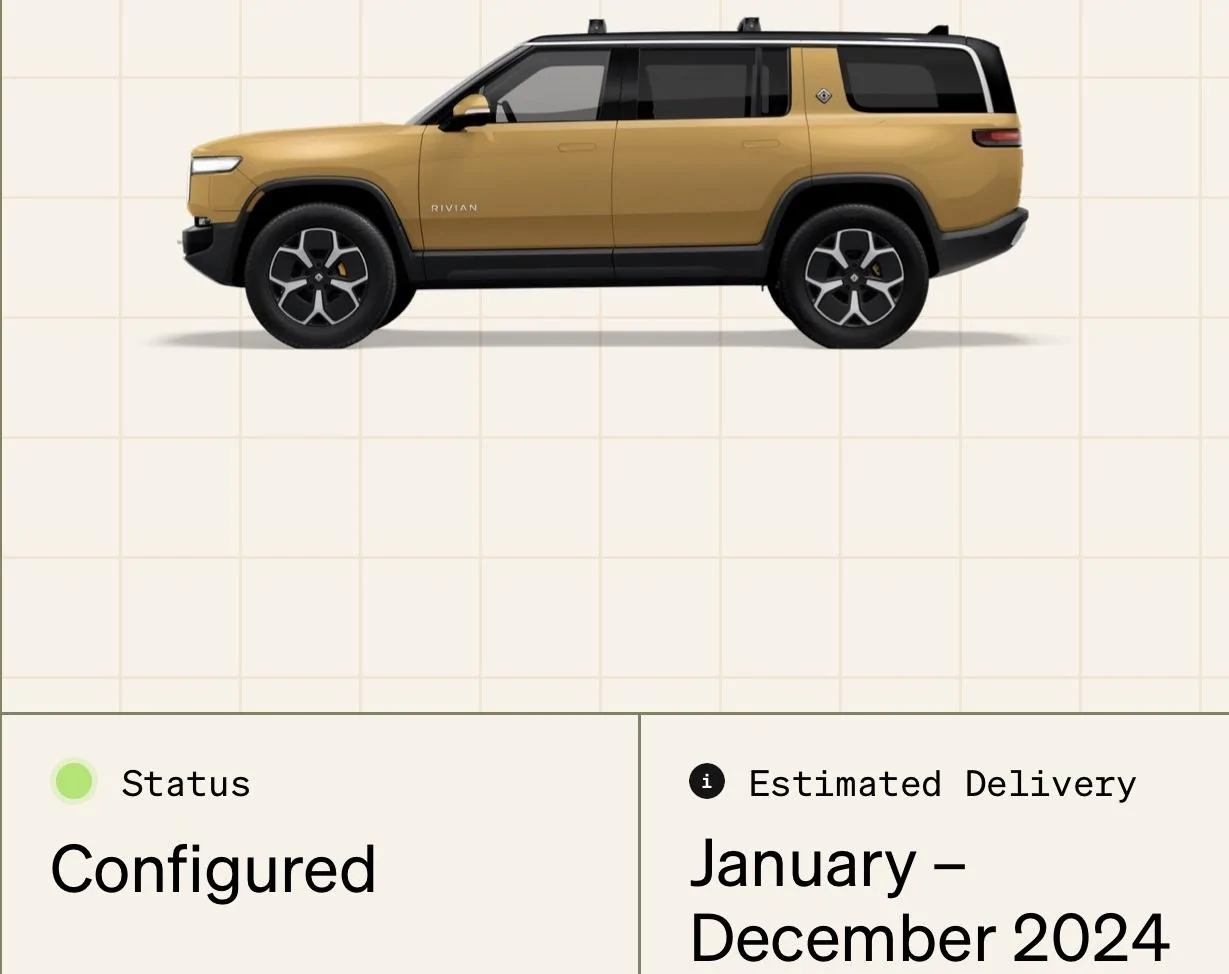Rivian R1T R1S ? Estimated Delivery Date Window is LIVE! What’s Yours?! ? 69537160-1891-4E04-ABE1-781B07580B75