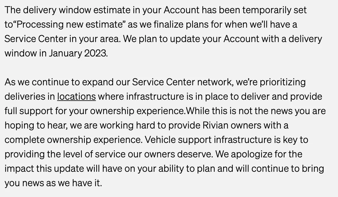 Rivian R1T R1S Max Pack delayed to 2024 according to configurator / email ? 16F372BE-A575-4C9A-AFAC-B102AAB125BD