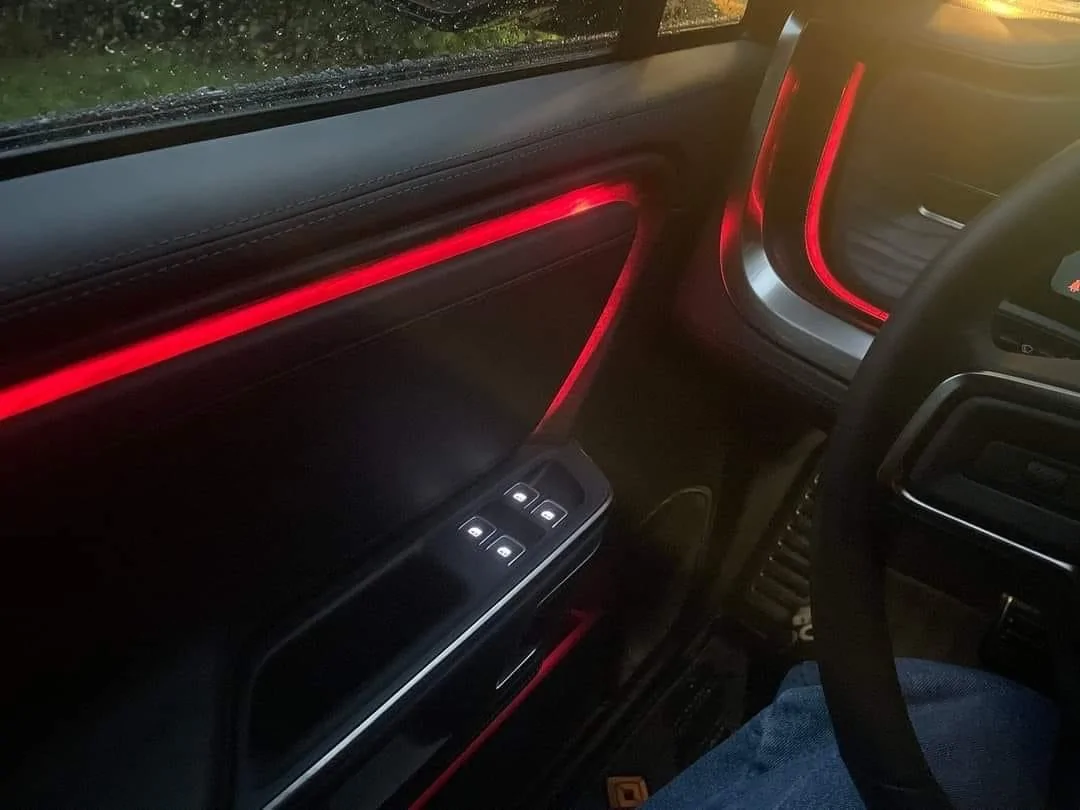 Rivian R1T R1S Halloween Mode confirms RGB interior accent lights 52F7E8D1-BC0D-40F1-9D72-073CB19BB530