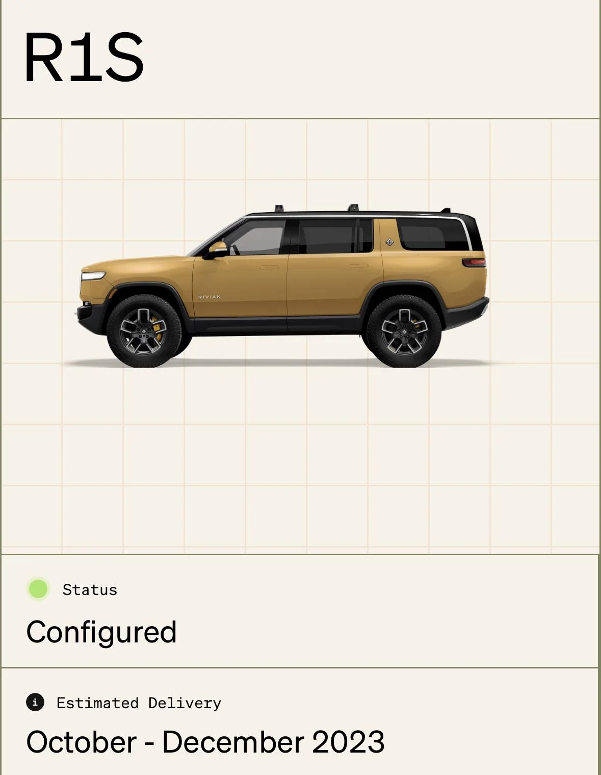 Rivian R1T R1S ? Estimated Delivery Date Window is LIVE! What’s Yours?! ? 8B5C7CBF-1460-47BC-AE4F-D65FFB0D3A91