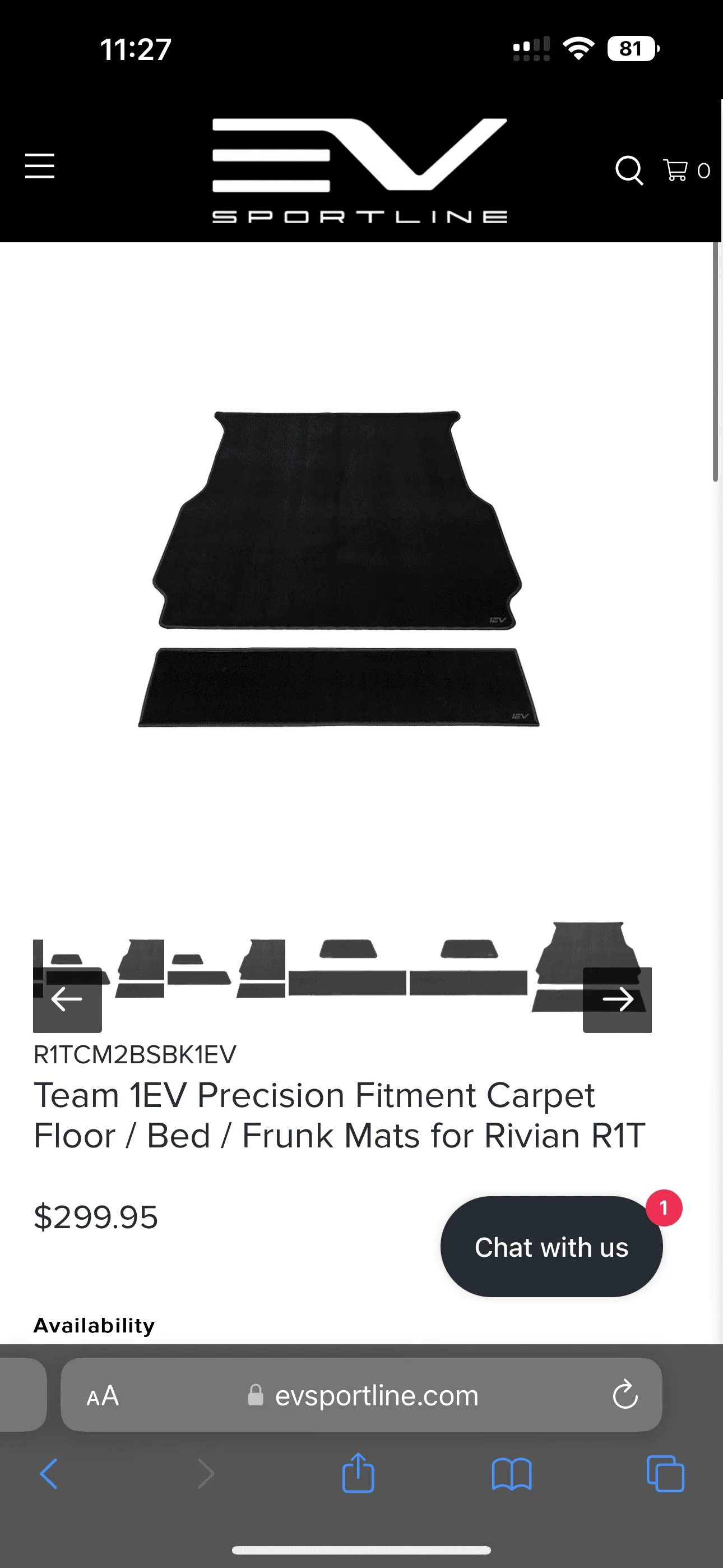Rivian R1T R1S Bed and Tailgate Mats from EV Sportline 89C45C98-5761-46F4-8573-3ED373469B97