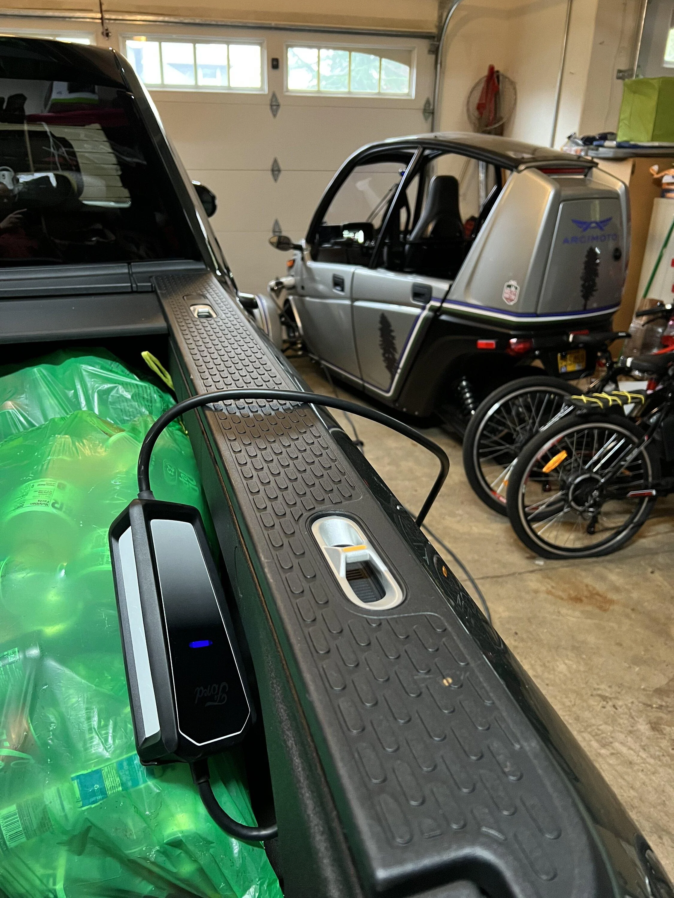 Rivian R1T R1S Oddest use of your 120V outlets? 04706D2A-AA9E-436D-8960-949B8DD39E0B