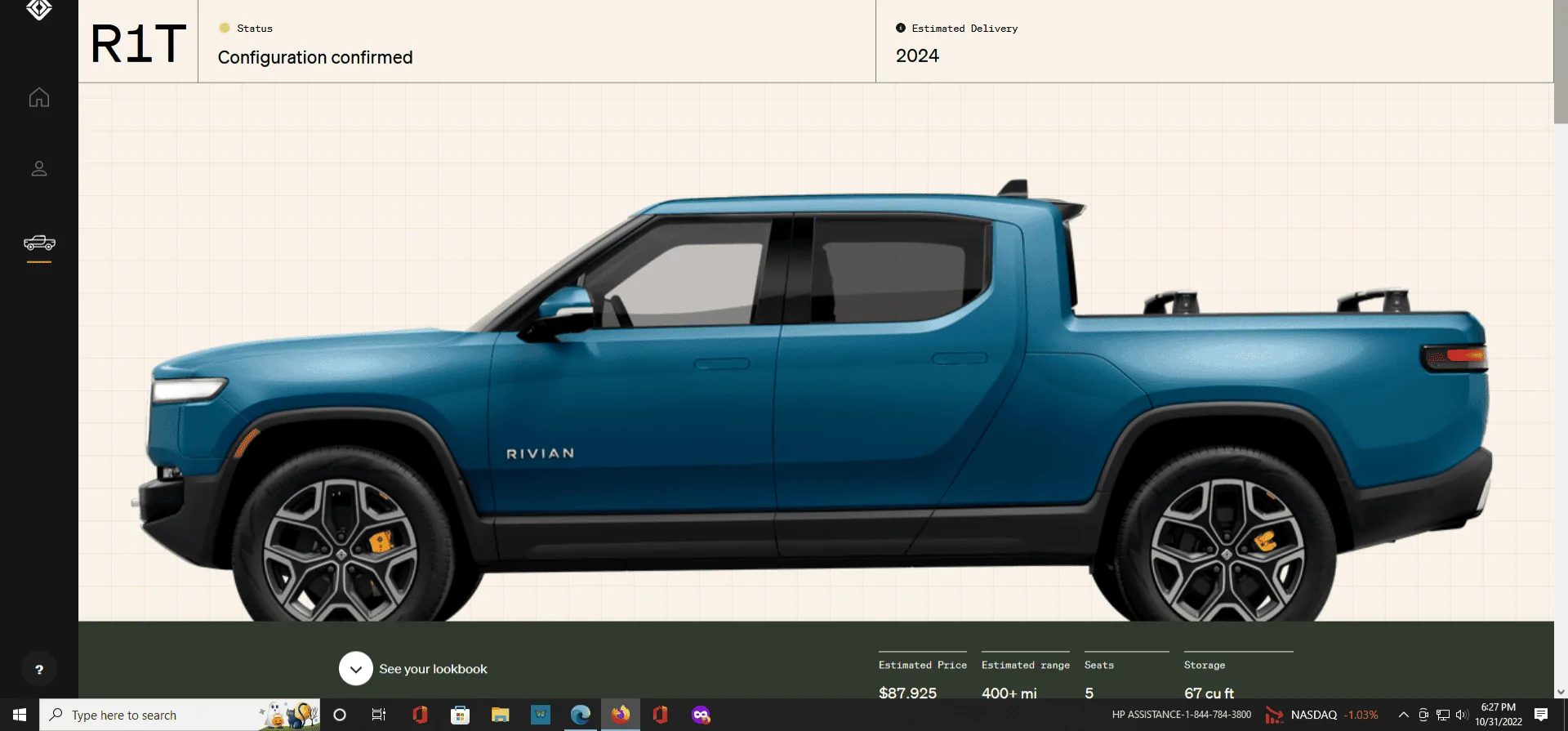 Rivian R1T R1S ? Estimated Delivery Date Window is LIVE! What’s Yours?! ? RIVIAN