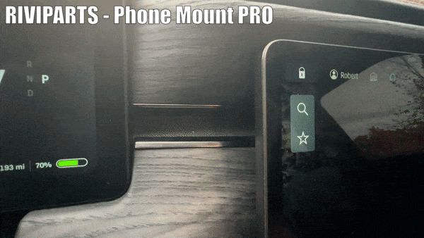 Rivian R1T R1S RIVIPARTS Cell Phone Ball Mount PRO 1 Inch Model PhoneMountPro