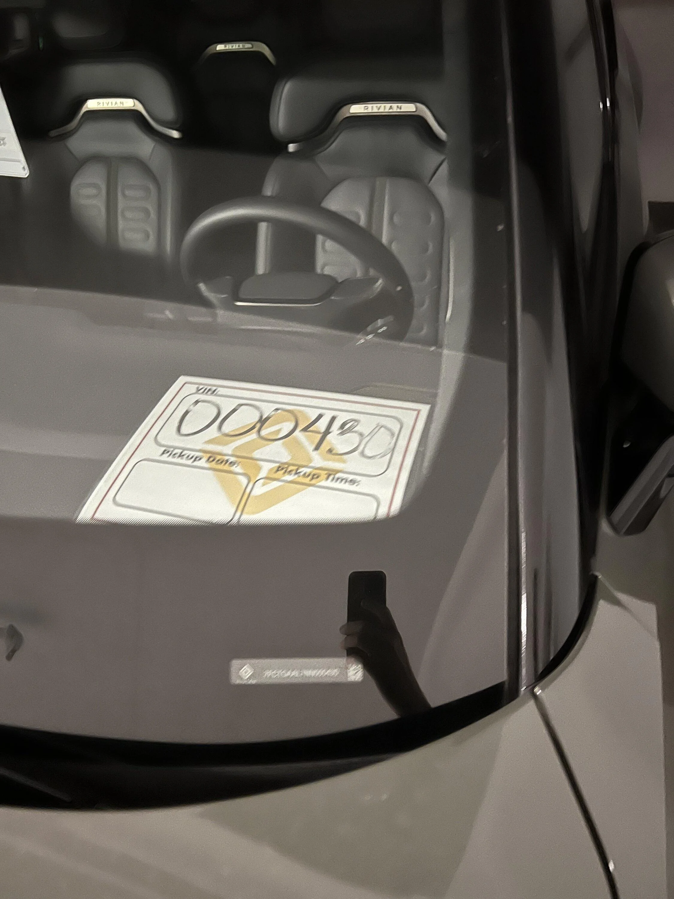Rivian R1T R1S Rivian hidden in parking garage waiting for delivery CDC1CD5A-F04C-41F9-9A06-6EC1C5F81849