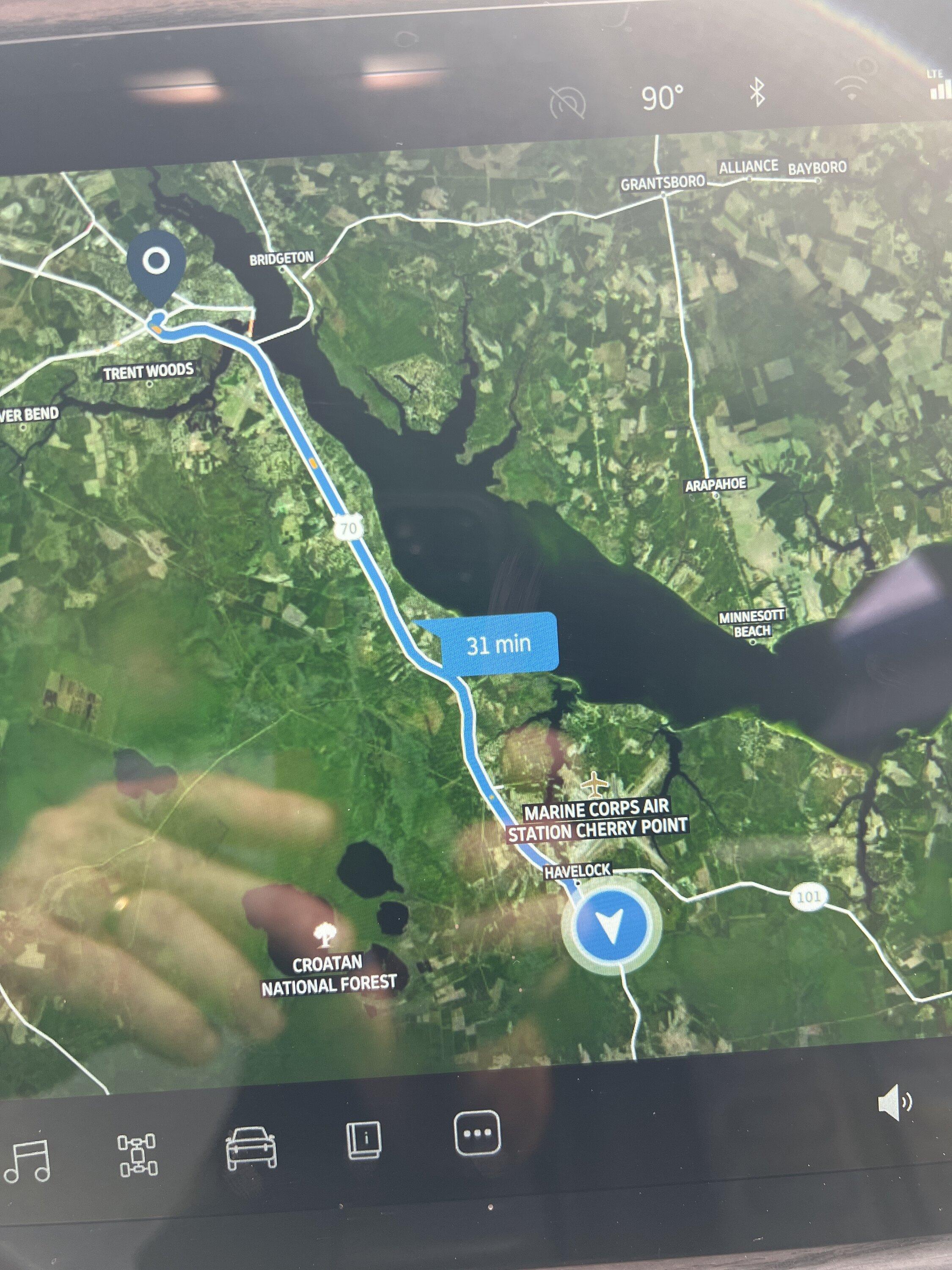 Rivian R1T R1S Navigation Bug image