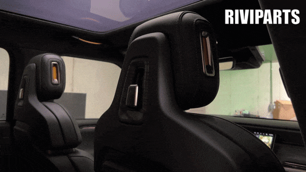 Rivian R1T R1S In Development - Seat Back Tablet Holder RIVIPARTS Tablet 1