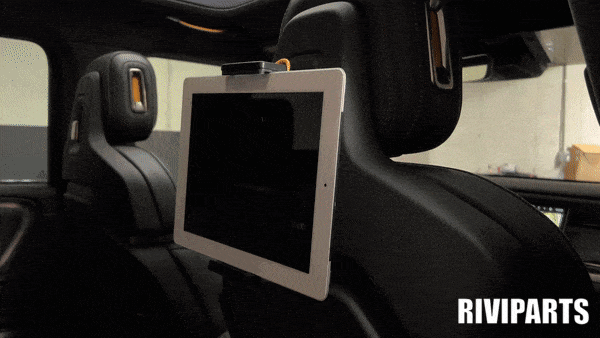 Rivian R1T R1S In Development - Seat Back Tablet Holder RIVIPARTS Tablet 3