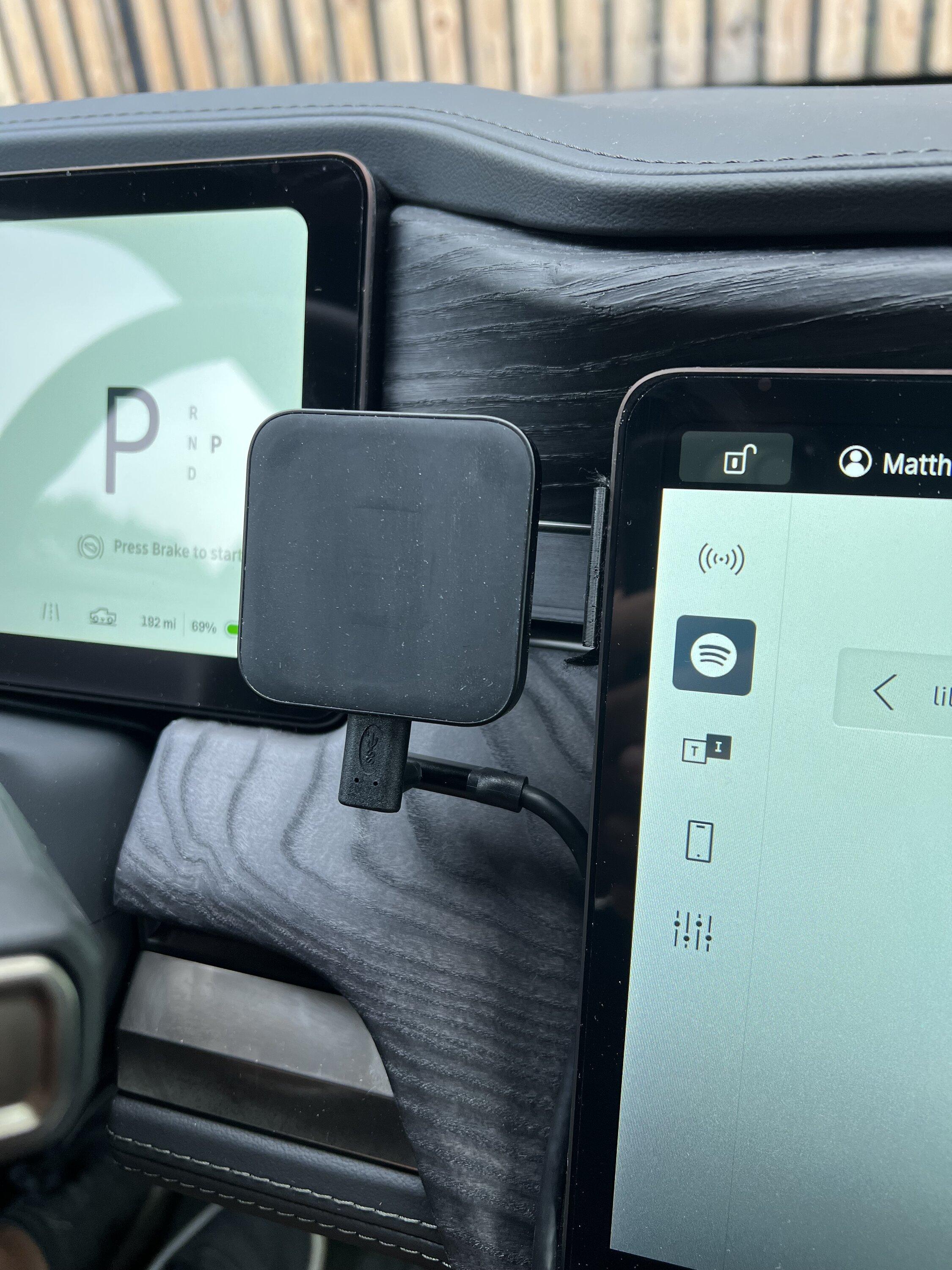 Rivian R1T R1S RIVIPARTS Cell Phone Ball Mount PRO 1 Inch Model IMG_1213
