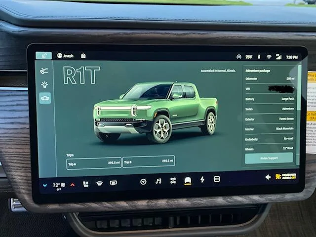 Rivian R1T R1S SOLD - R1T 295 miles PPF Wrapped IMG_4810