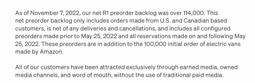 Rivian R1T R1S Rivian Reports 2022 Q3 Earnings. R2 Vehicle Platform Launching in 2026 654E0380-324F-4045-BCE8-8A853E8E98CE