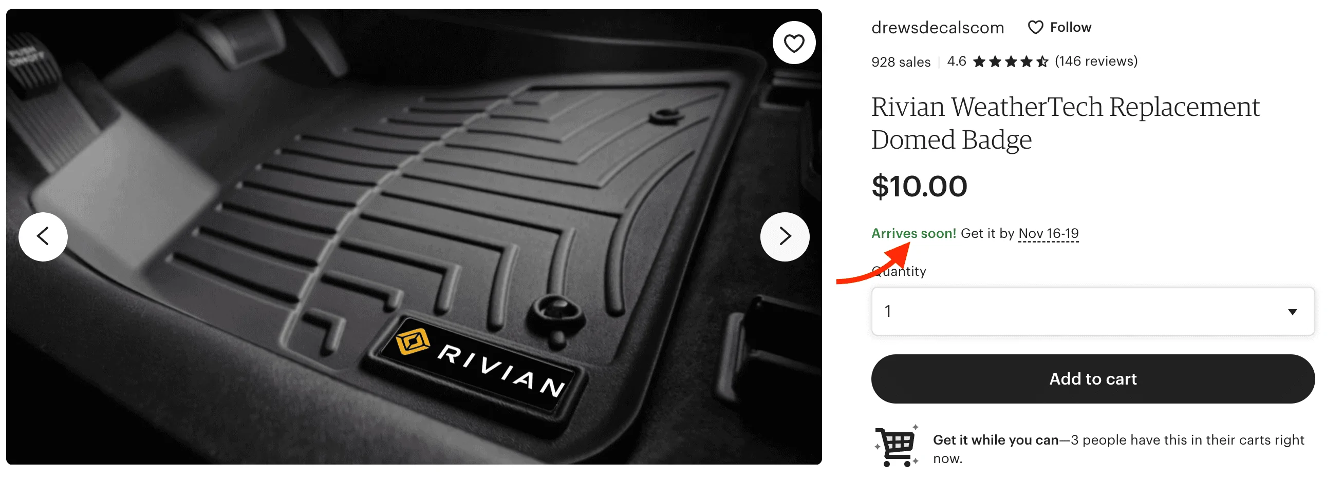 Rivian R1T R1S Best Weather Proof All Weather Floor Mats? Screenshot 2022-11-13 at 11.30.22 AM