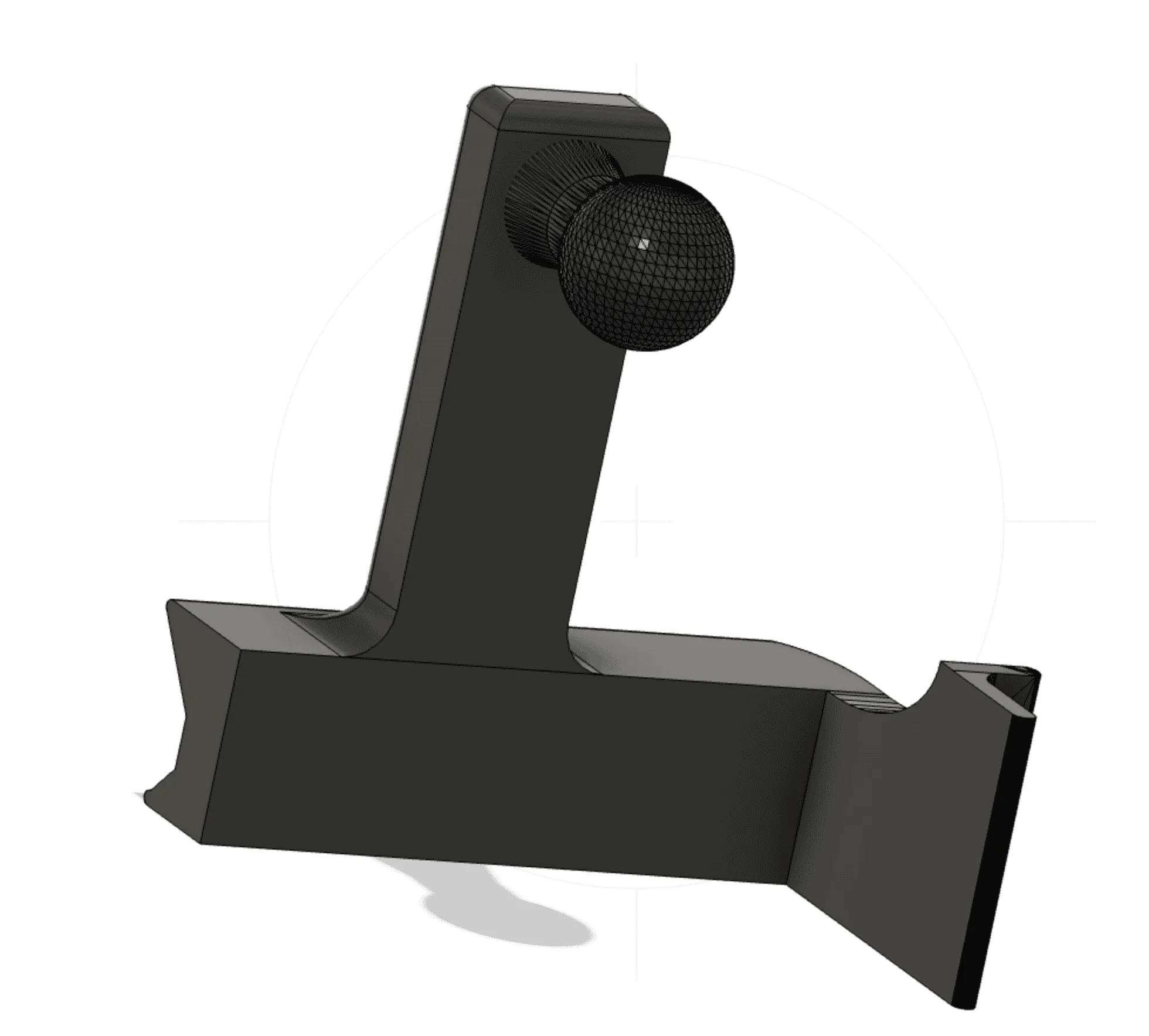 Rivian R1T R1S 3D printed ball mount remodeling help needed Screen Shot 2022-11-13 at 1.43.55 PM