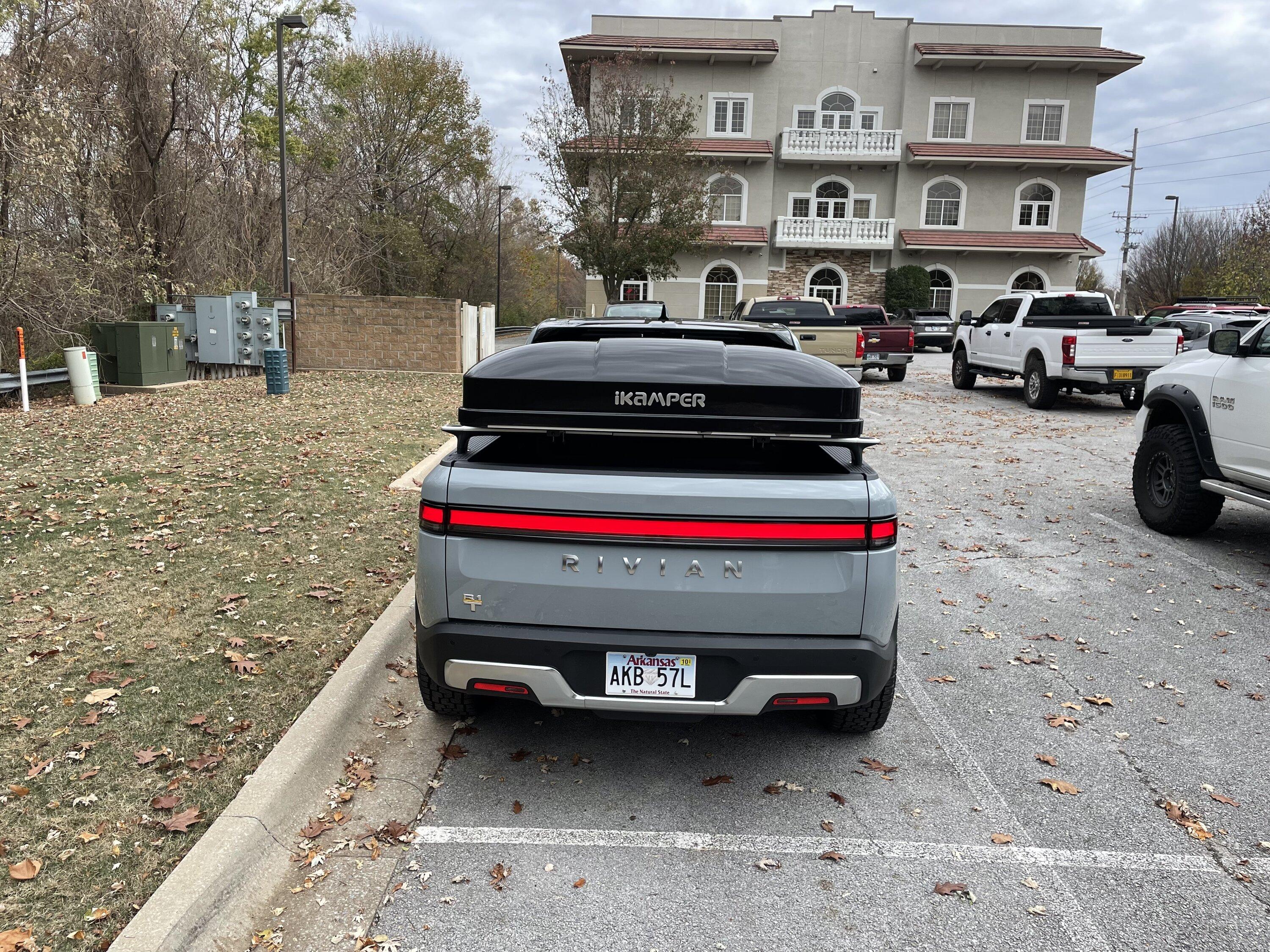 Rivian R1T R1S Non-Rivian rooftop tents AAAAD0B2-B6E1-44B8-841D-E55CAE229C2A