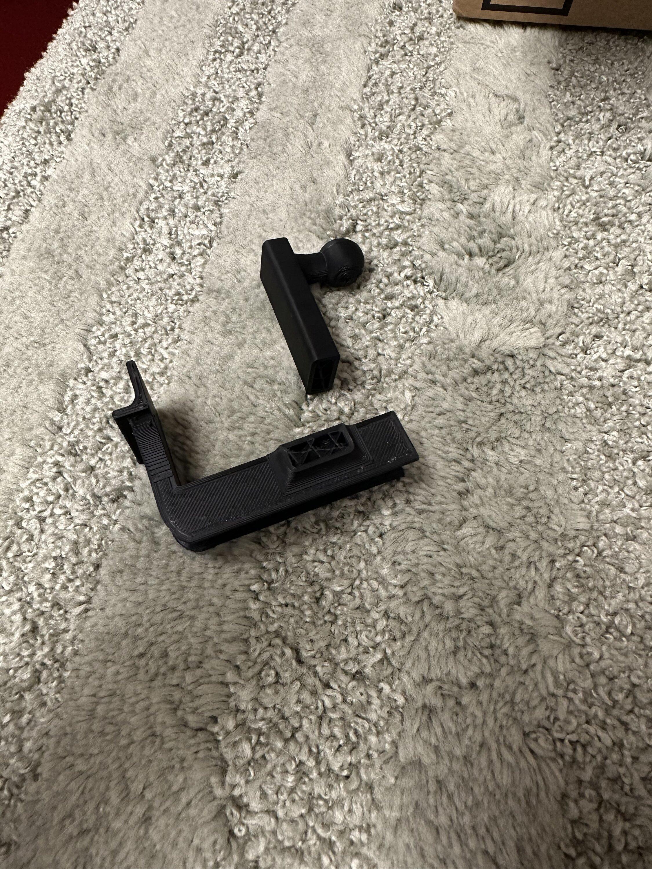 Rivian R1T R1S 3D printed ball mount remodeling help needed IMG_5376