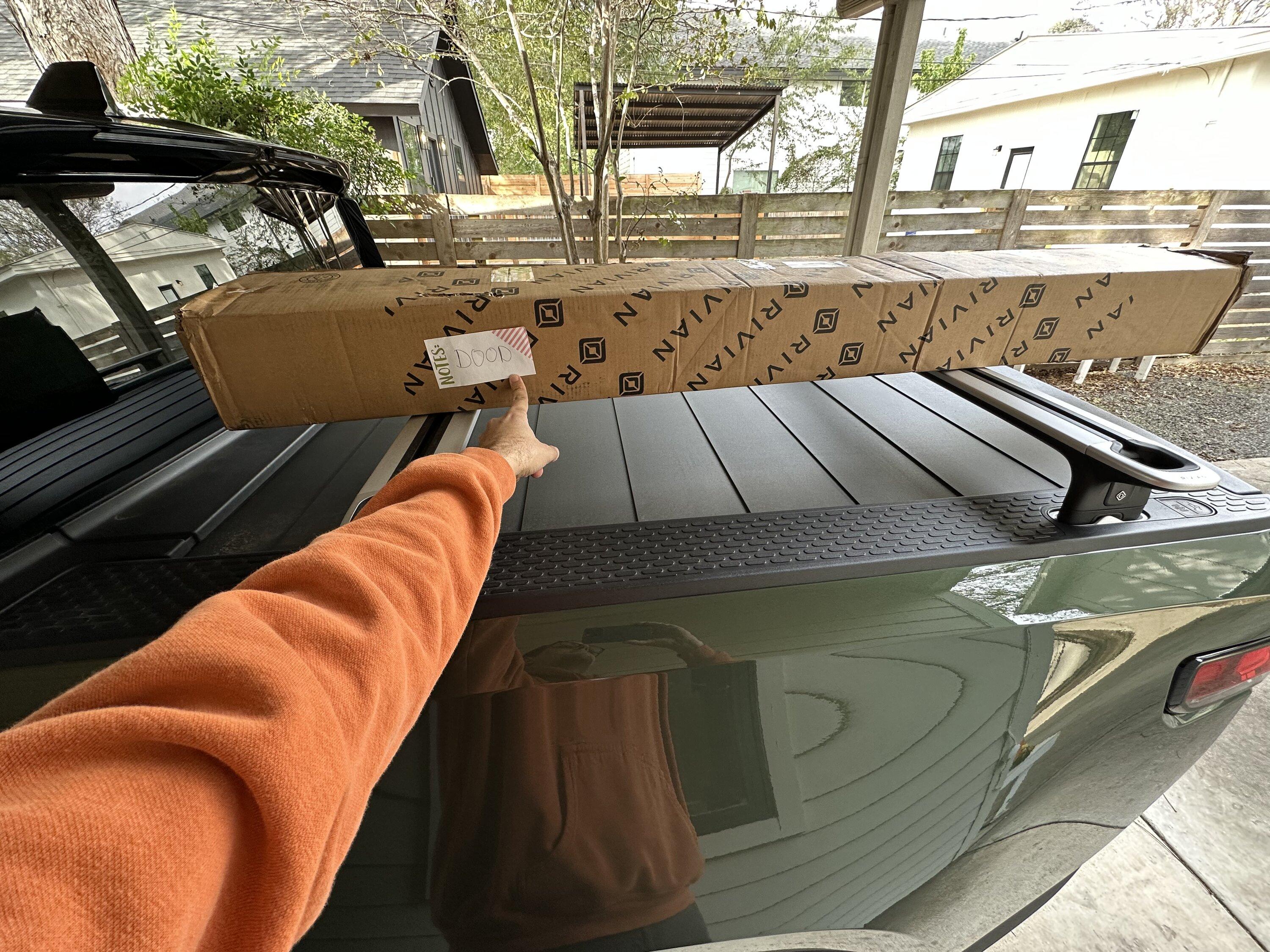 Rivian R1T R1S [sold]Cargo Crossbars - New in box - Austin, TX ($425) A064B9CB-25AF-4251-B03F-1028EA1A3036