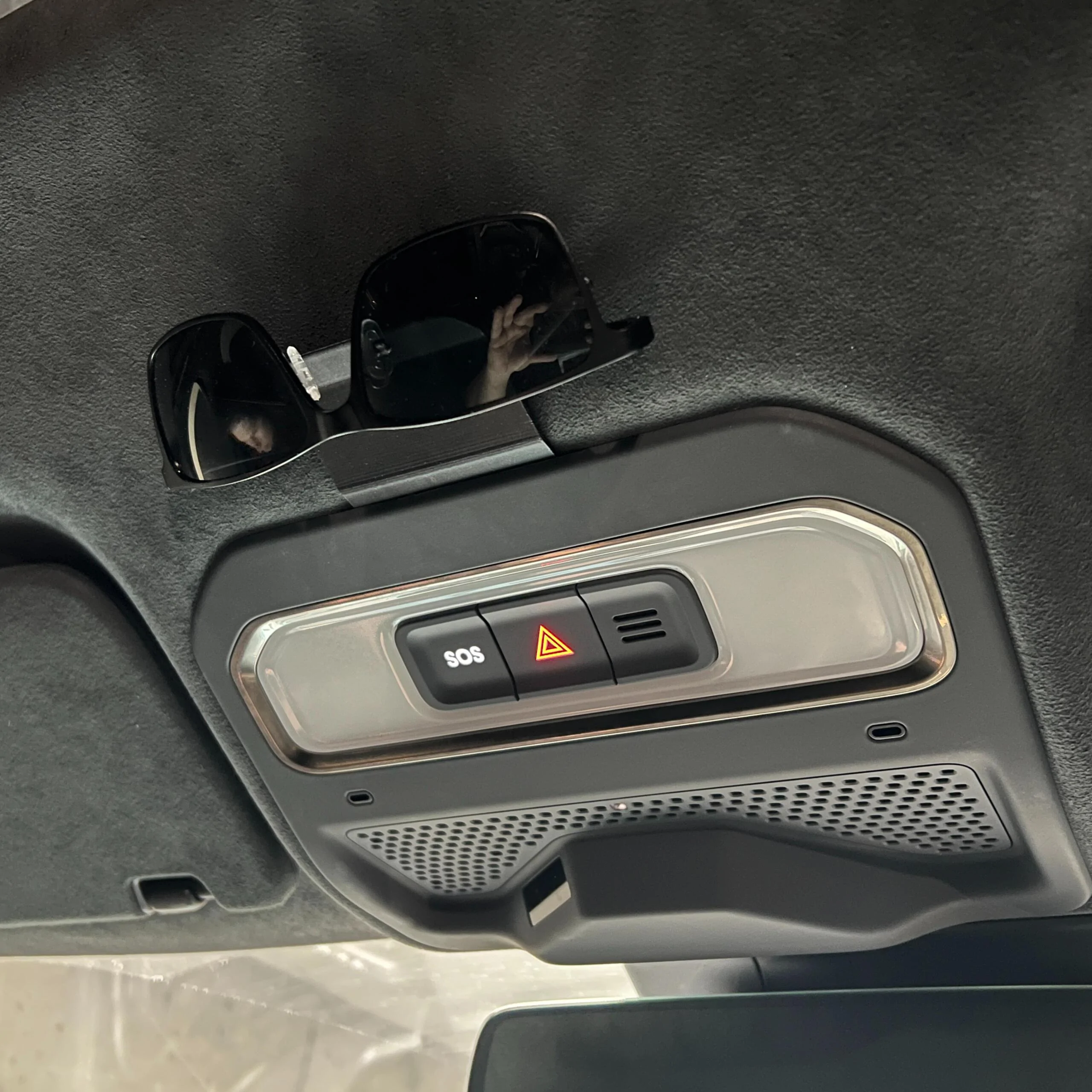 Rivian R1T R1S New Overhead Glasses Holder Version 2 07c2c3ce_original