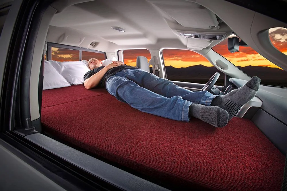 Rivian R1T R1S R1T Camp Mode missing ability to fully recline the front seats AF37AA30-779C-4B1C-AF2C-3307D2D58AF5