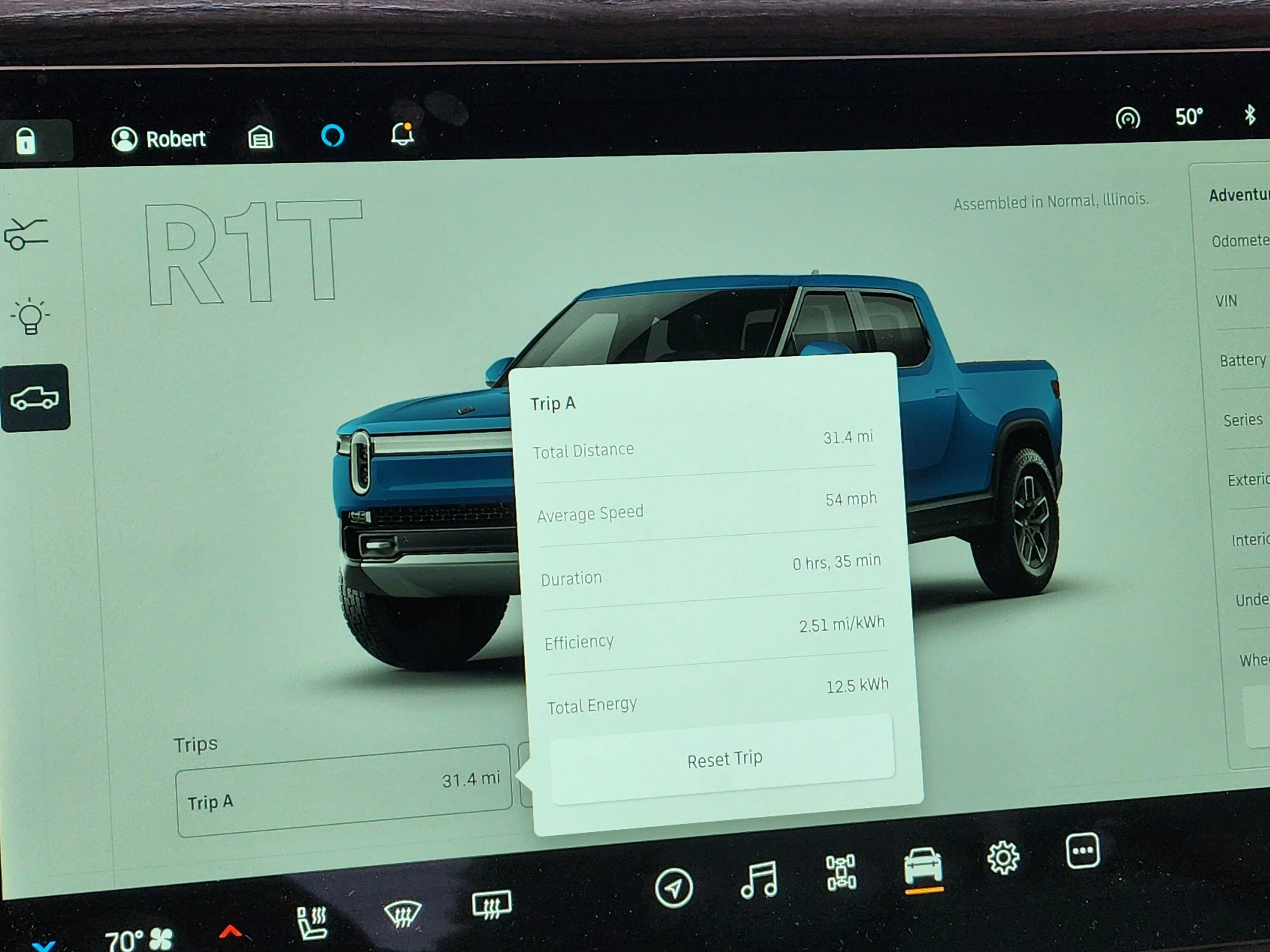 Rivian R1T R1S Efficiency tonneau closed vs. open. Has anybody reported this yet? 20221121_121515