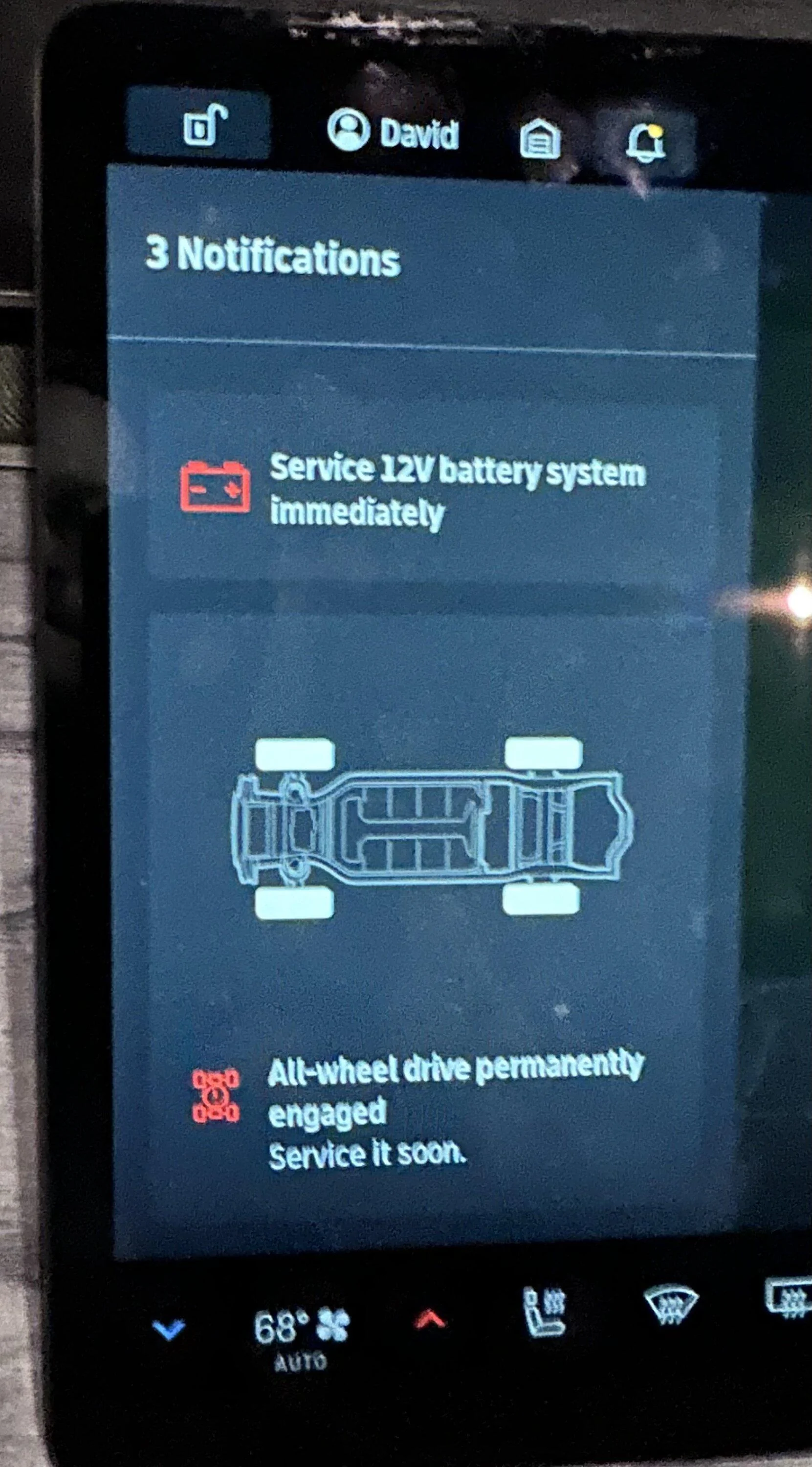 Rivian R1T R1S Service 12V System Immediately error message 0AD3955D-63C3-417D-8564-75281C71209E