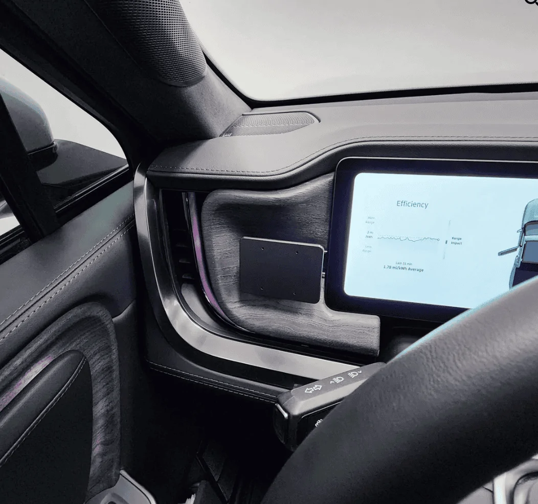 Rivian R1T R1S ProClip Phone Mount Released For Rivian -- Angled & Center Dash Options Screen Shot 2022-11-22 at 12.14.11 PM