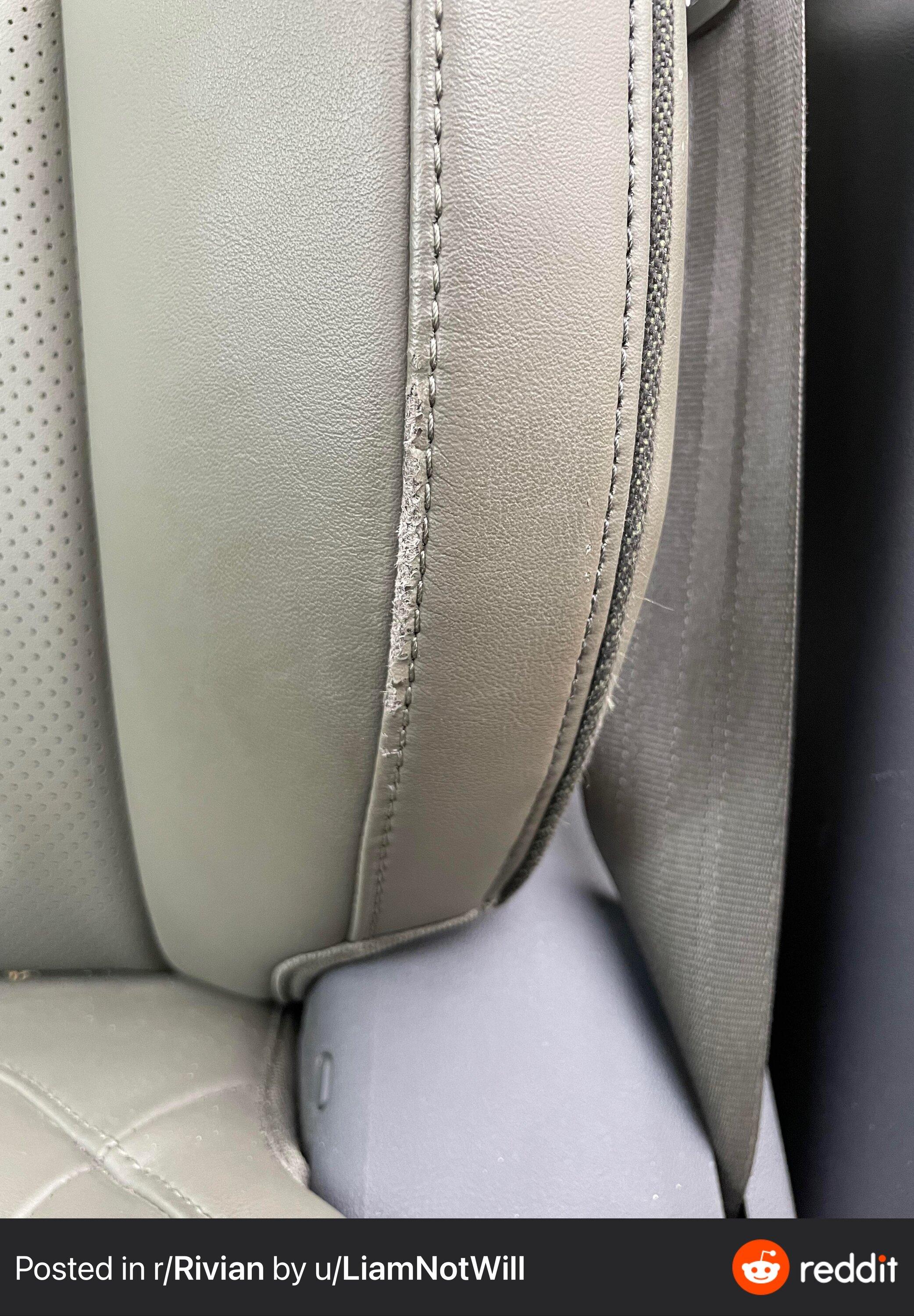 Rivian R1T R1S Vegan Leather VS Animal Hide Leather A8FE469D-CC22-446B-9C61-A8F091D191E5