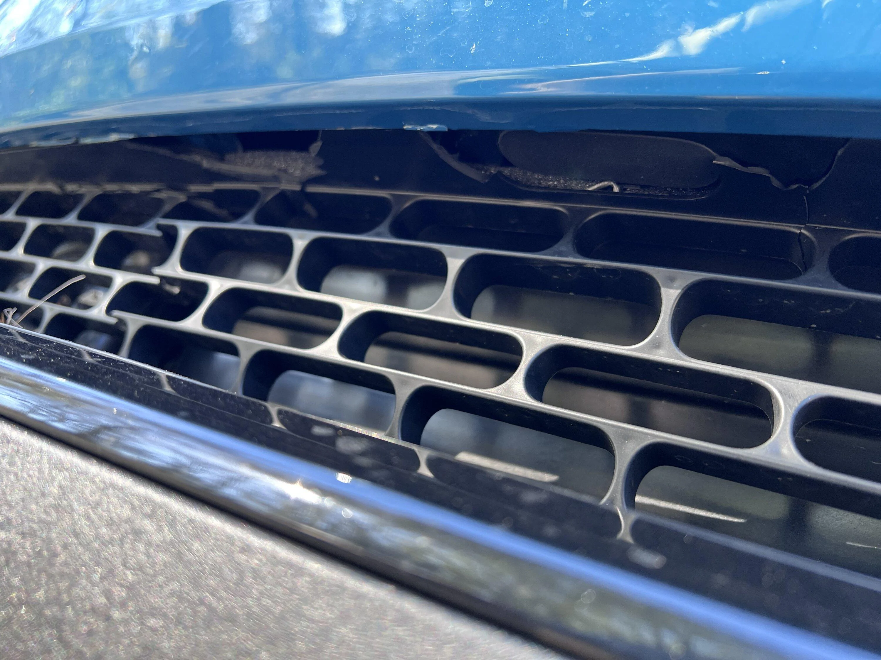 Rivian R1T R1S 10 day young R1T encounter vs Deer @ 40 MPH - damage report & photos IMG_1932
